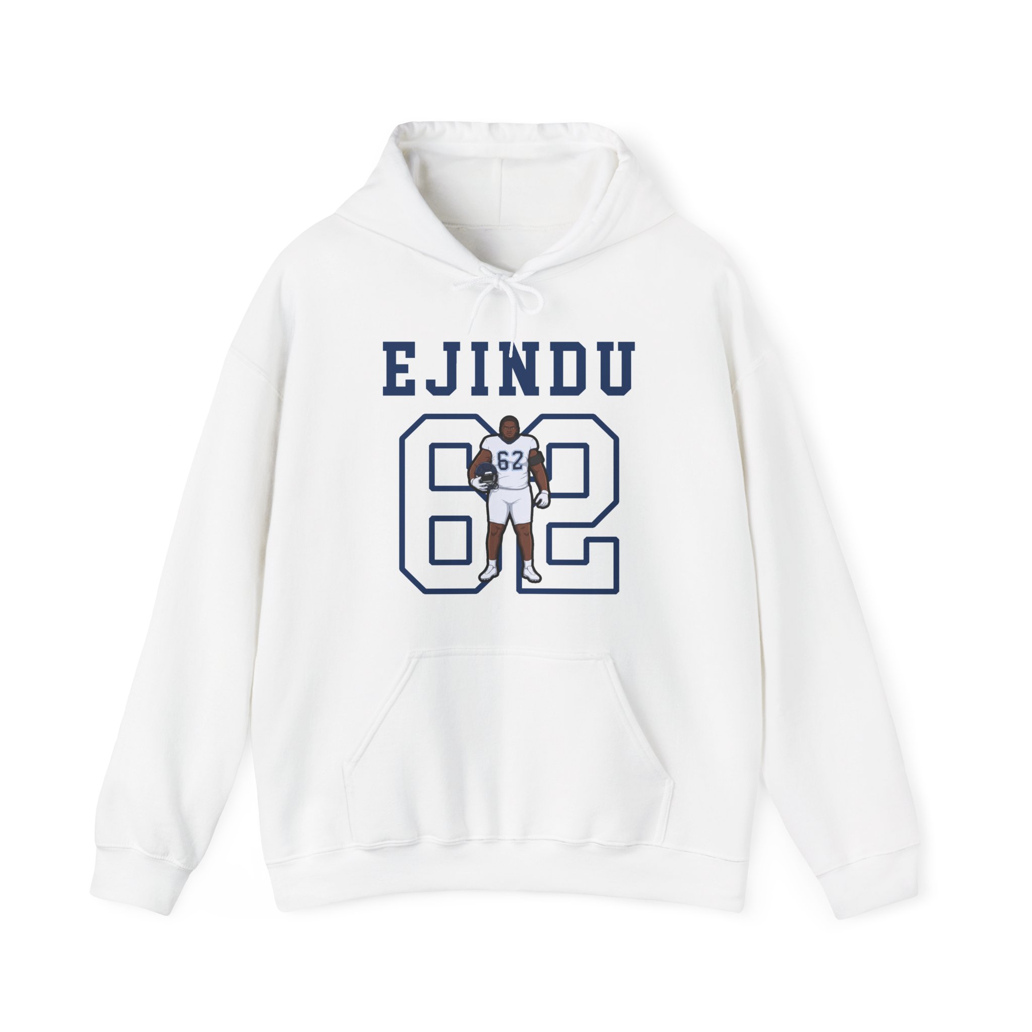 Hoodie — character_shirsey in White