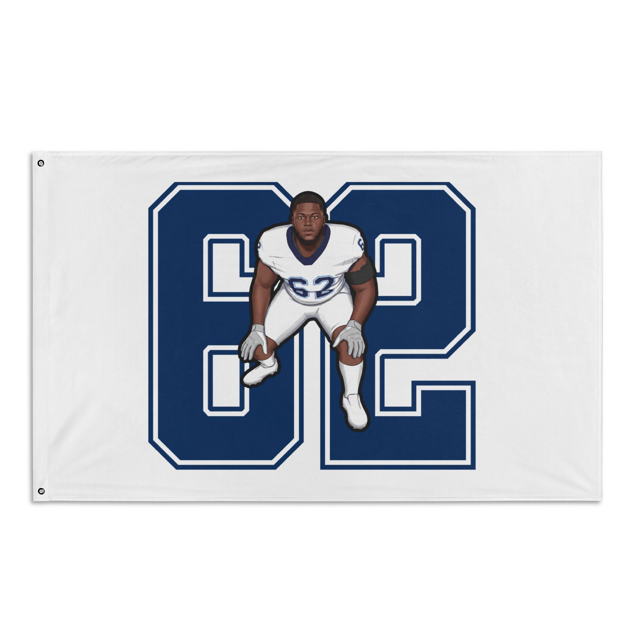 Flag (35 × 56 in) — character_number in Classic