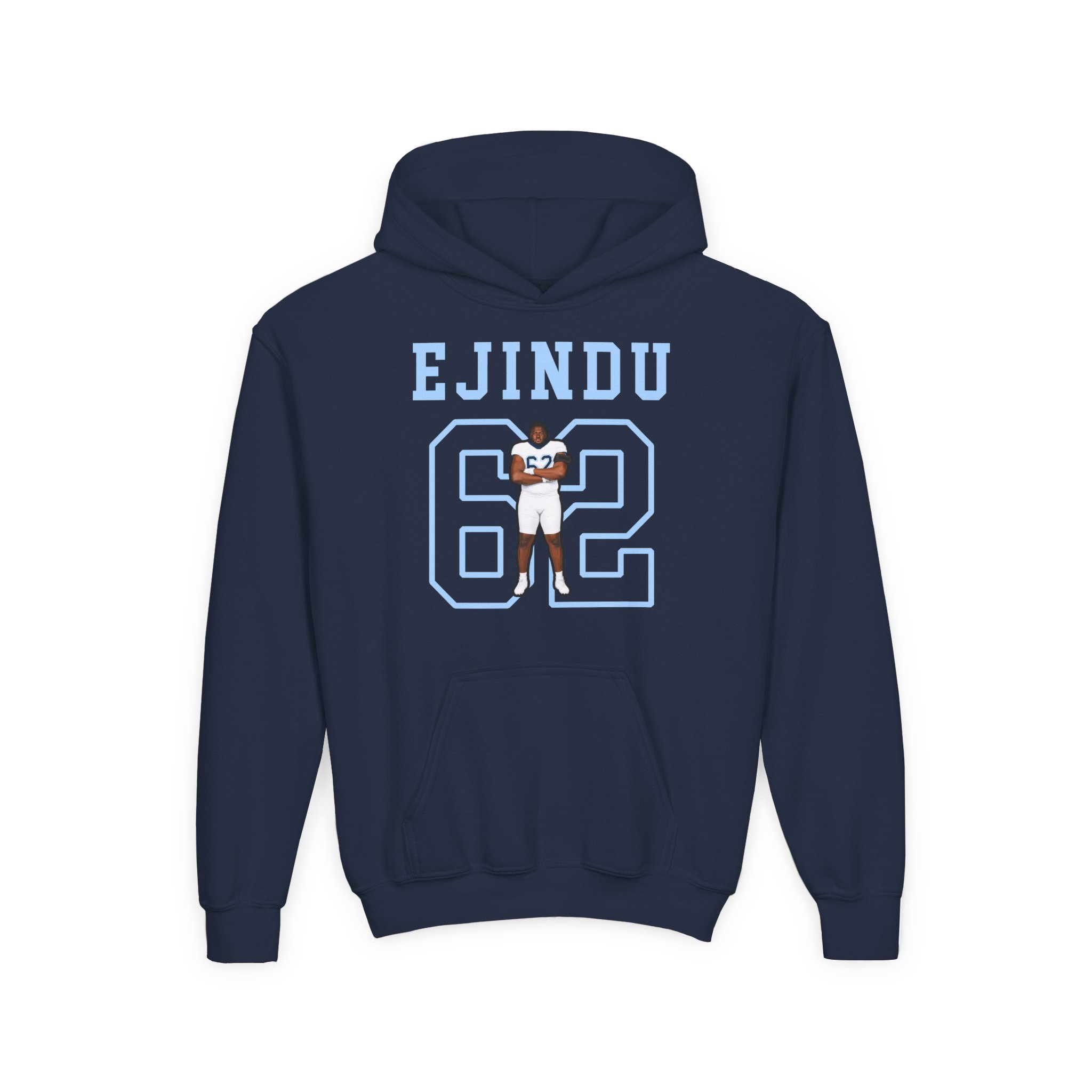 Youth Hoodie — character_shirsey in Navy