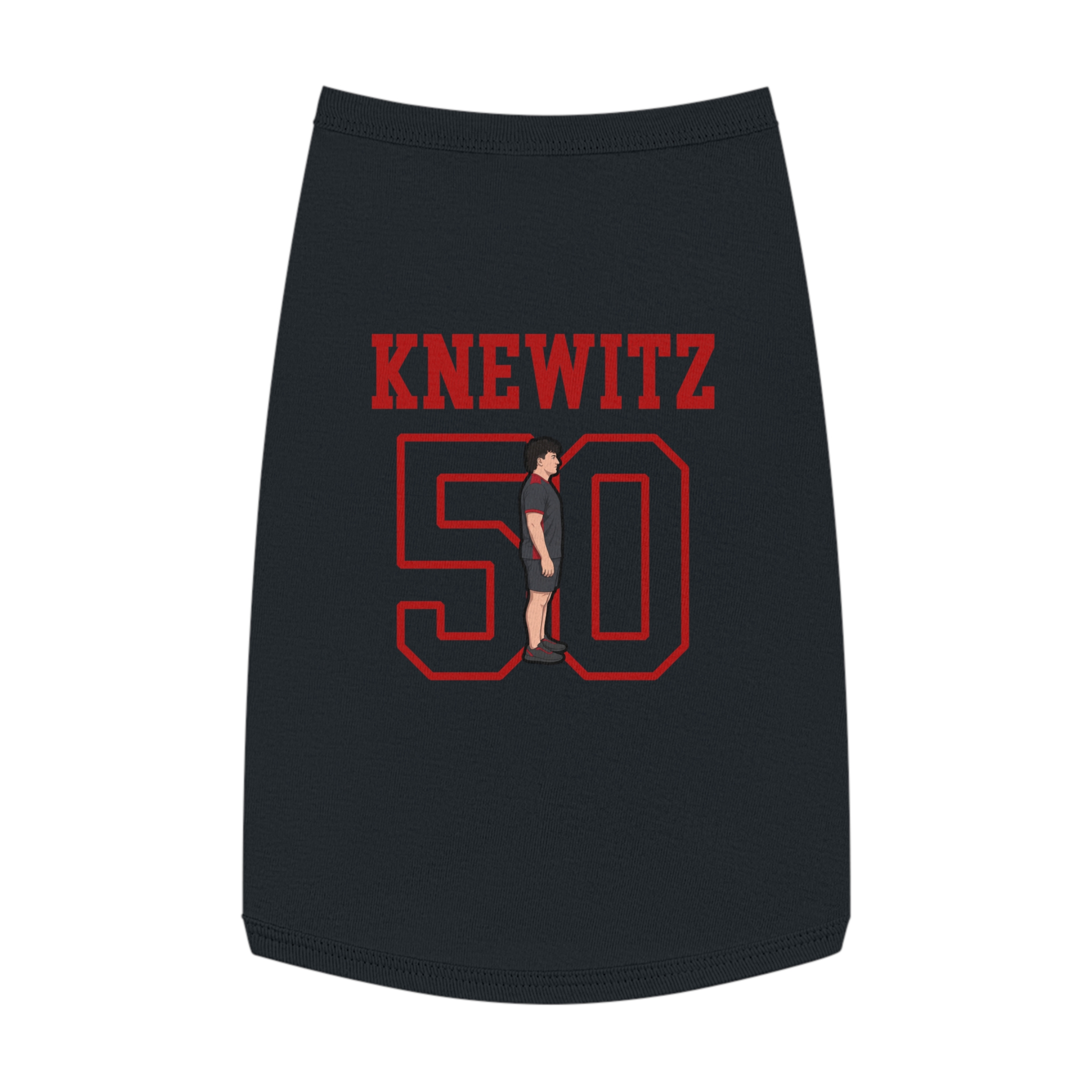 Pet Tank Top — character_shirsey in Black