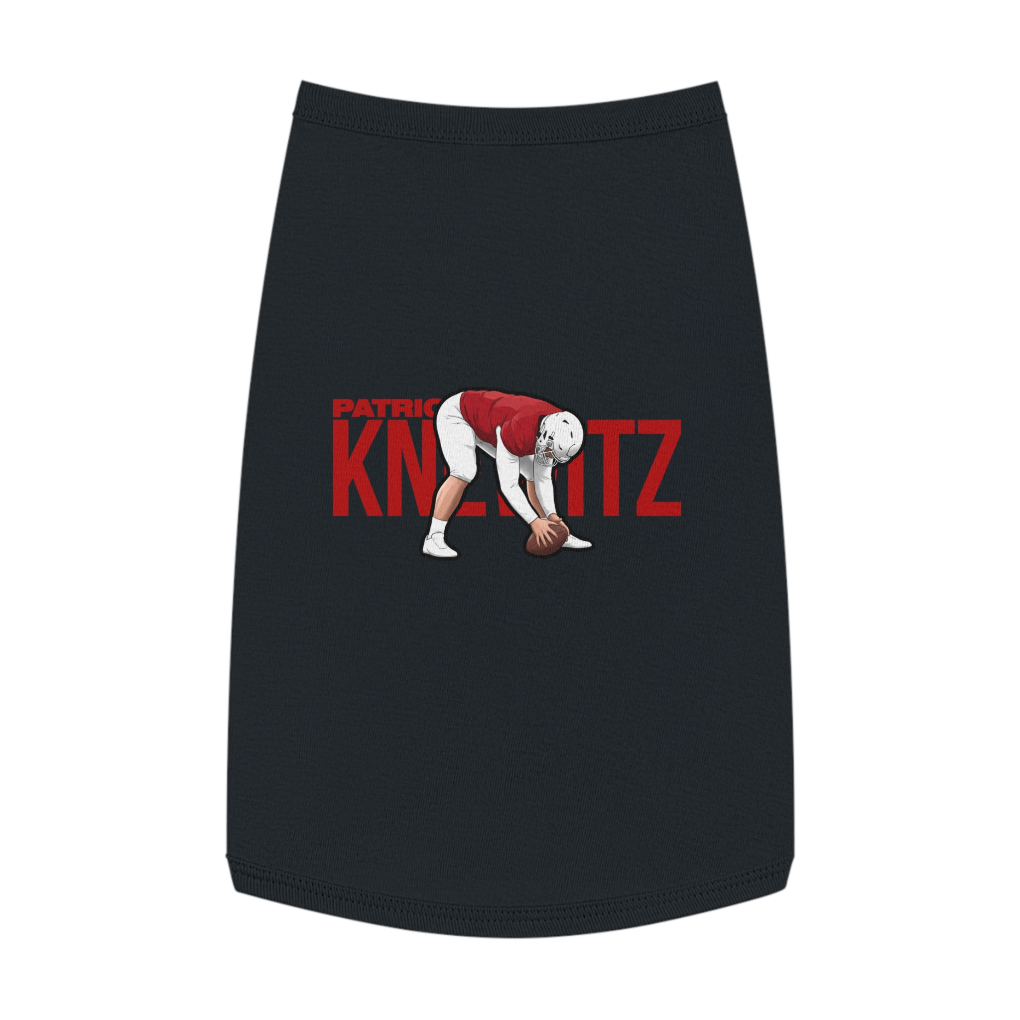 Pet Tank Top — character_player_name in White