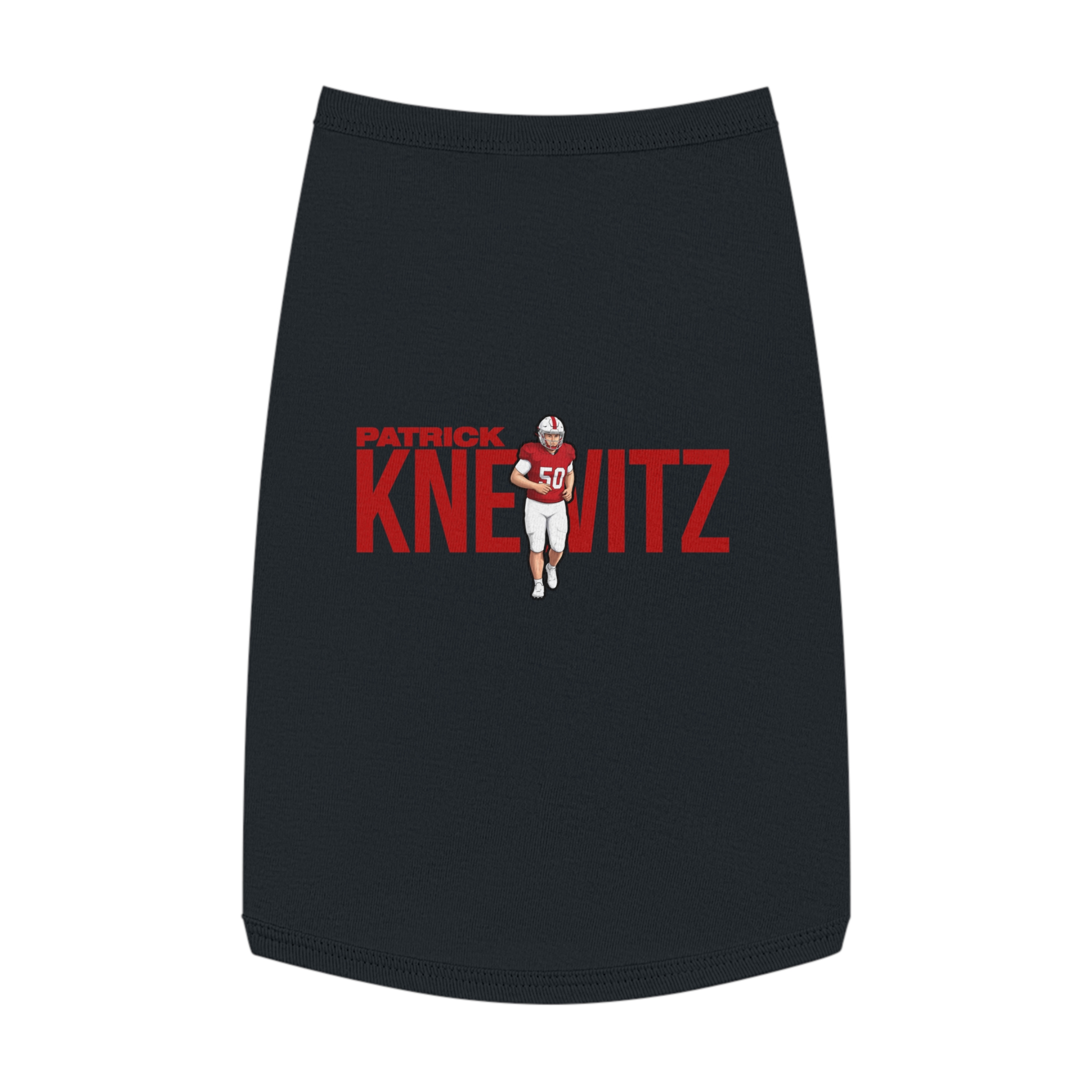 Pet Tank Top — character_player_name in White