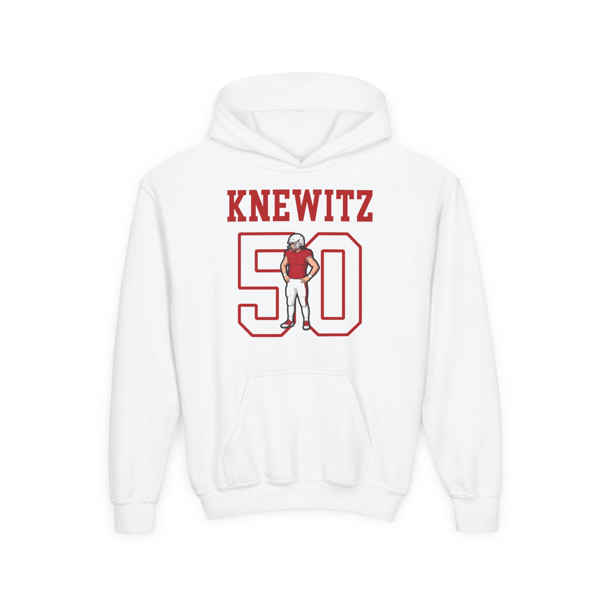 Youth Hoodie — character_shirsey in White