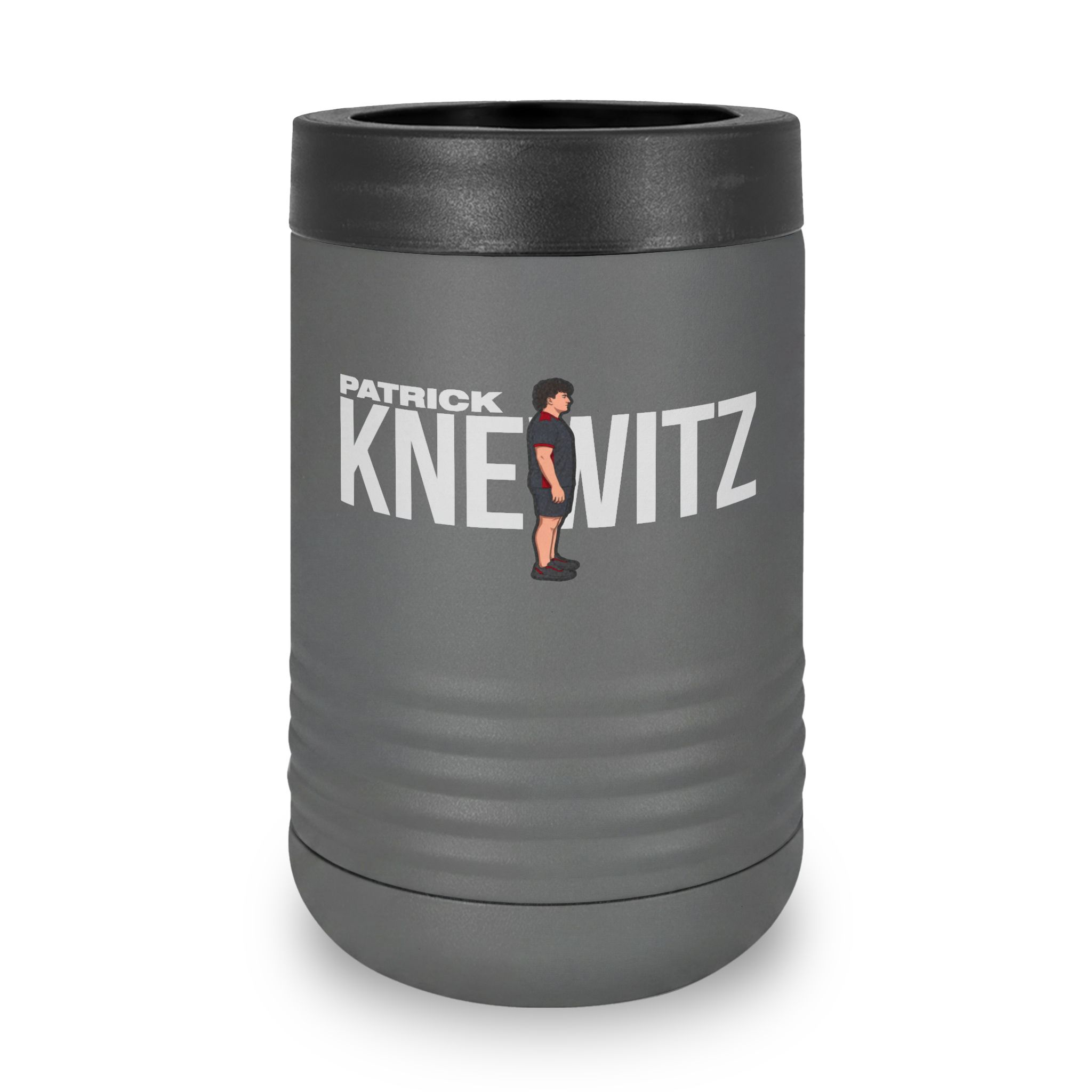 Stainless Can Cooler — character_player_name in Grey