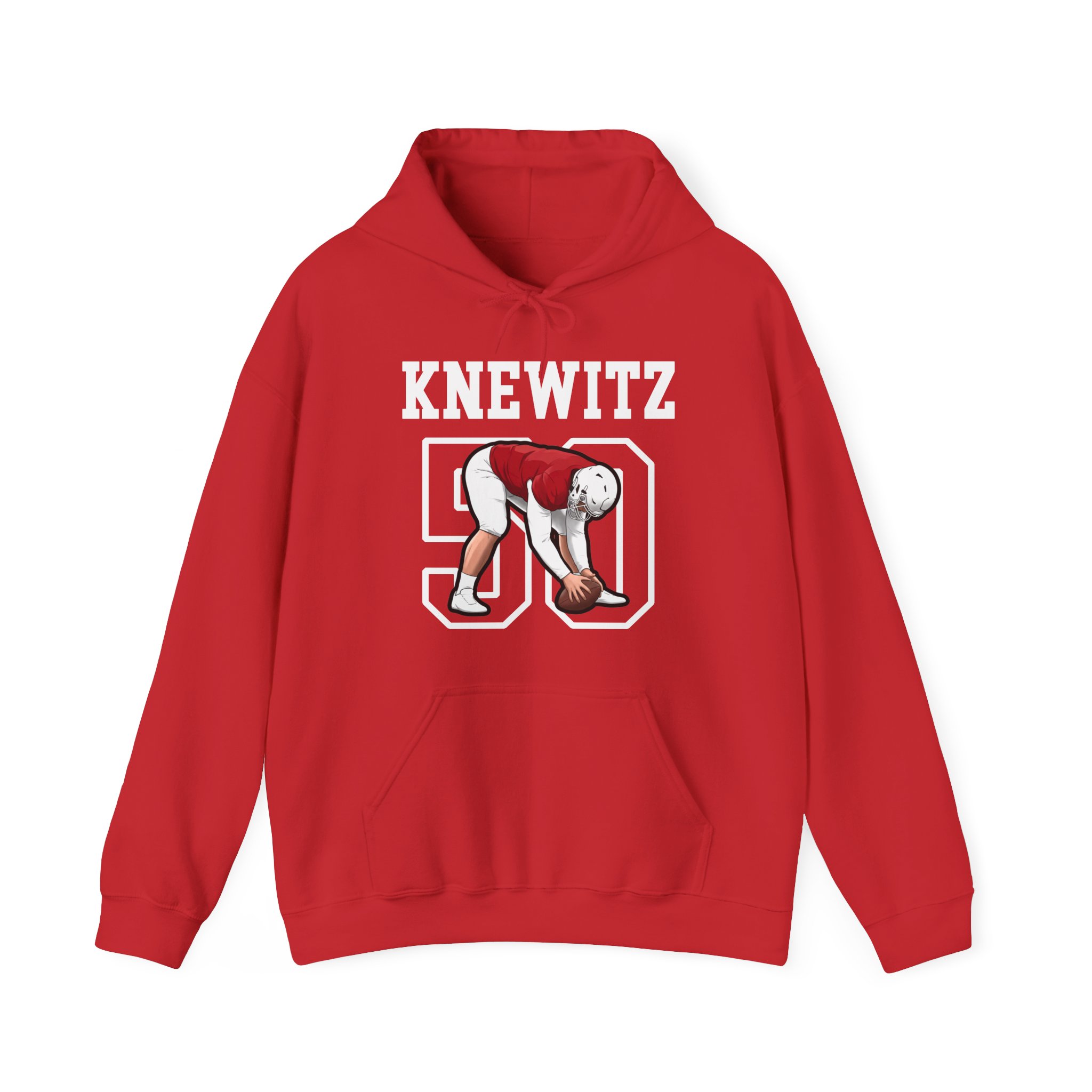 Hoodie — character_shirsey in Red