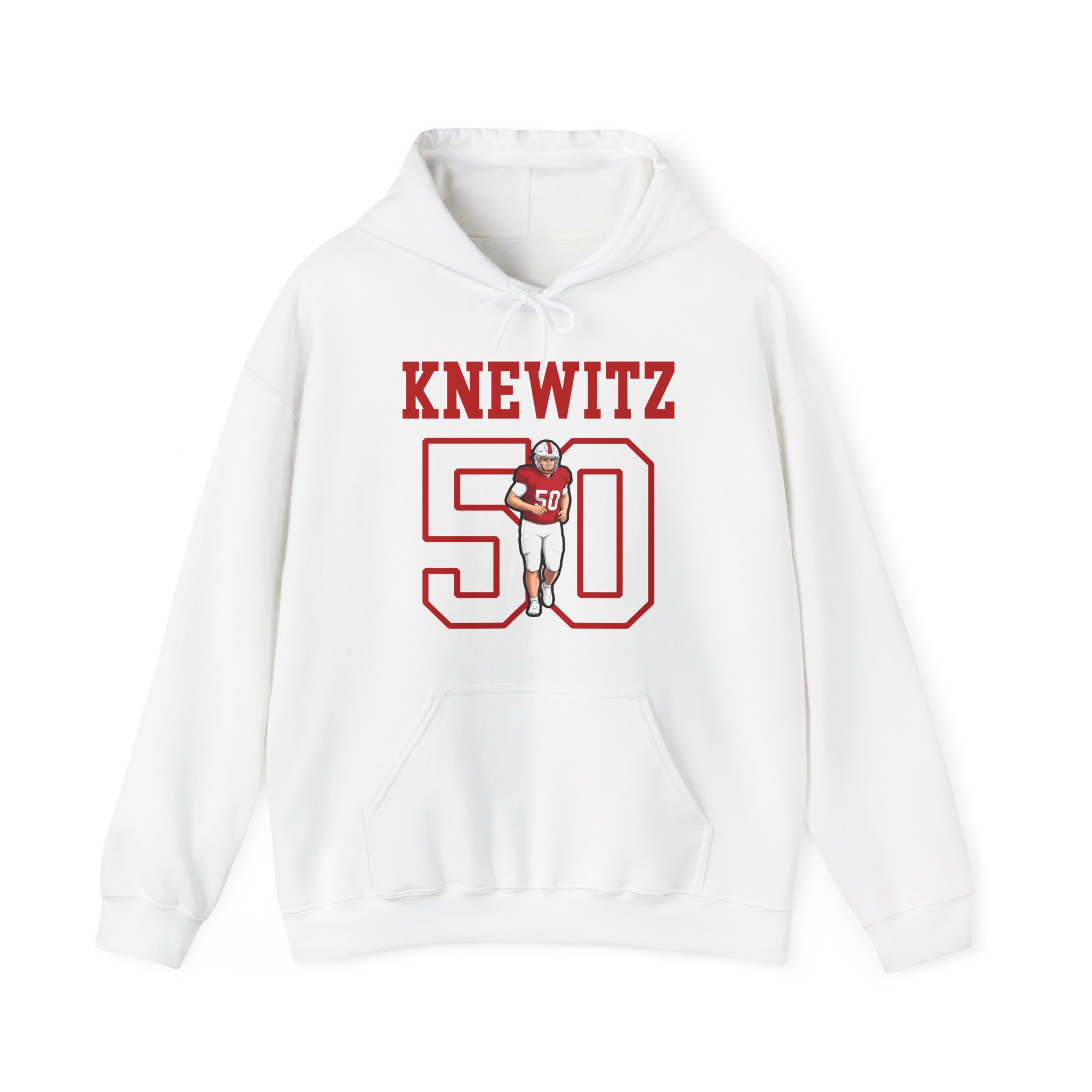 Hoodie — character_shirsey in White