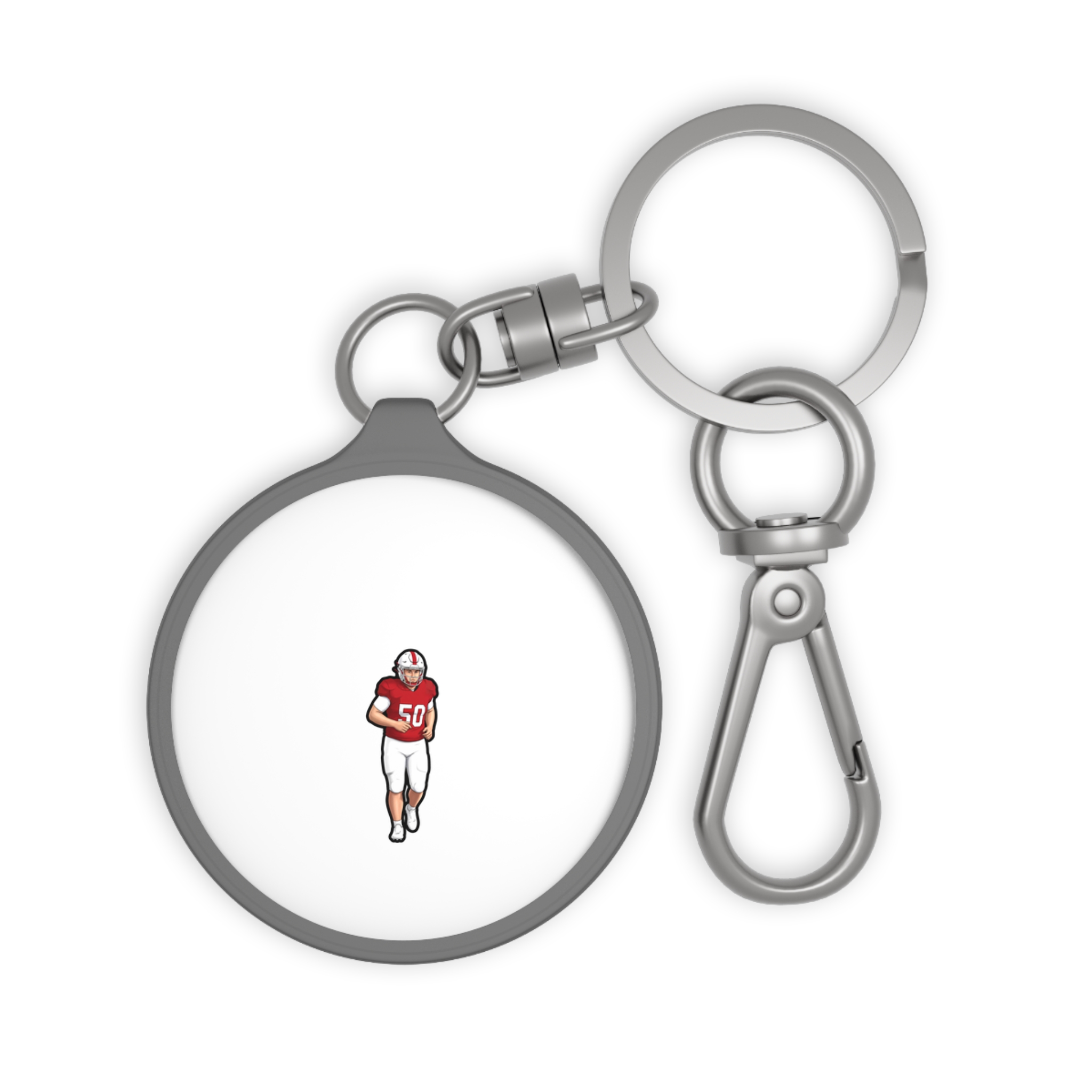 Keychain — character_shirsey in Grey
