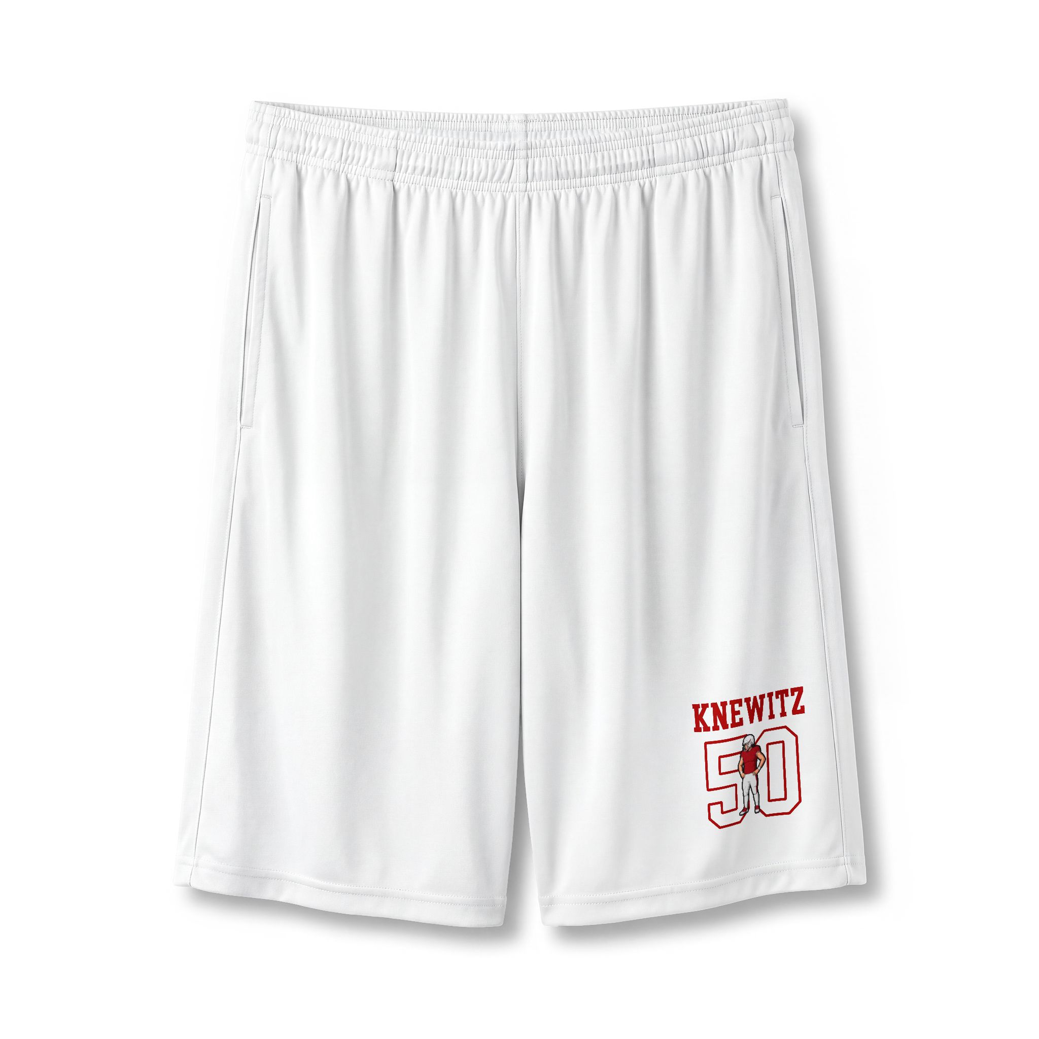 Shorts — character_shirsey in White