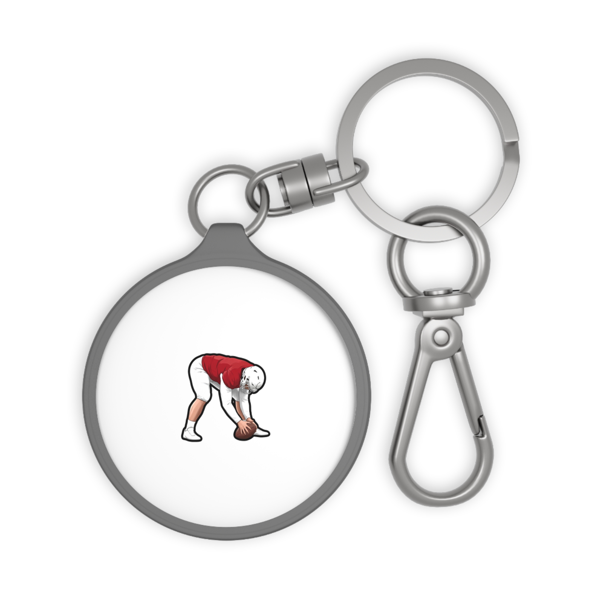 Keychain — character_player_name in Grey