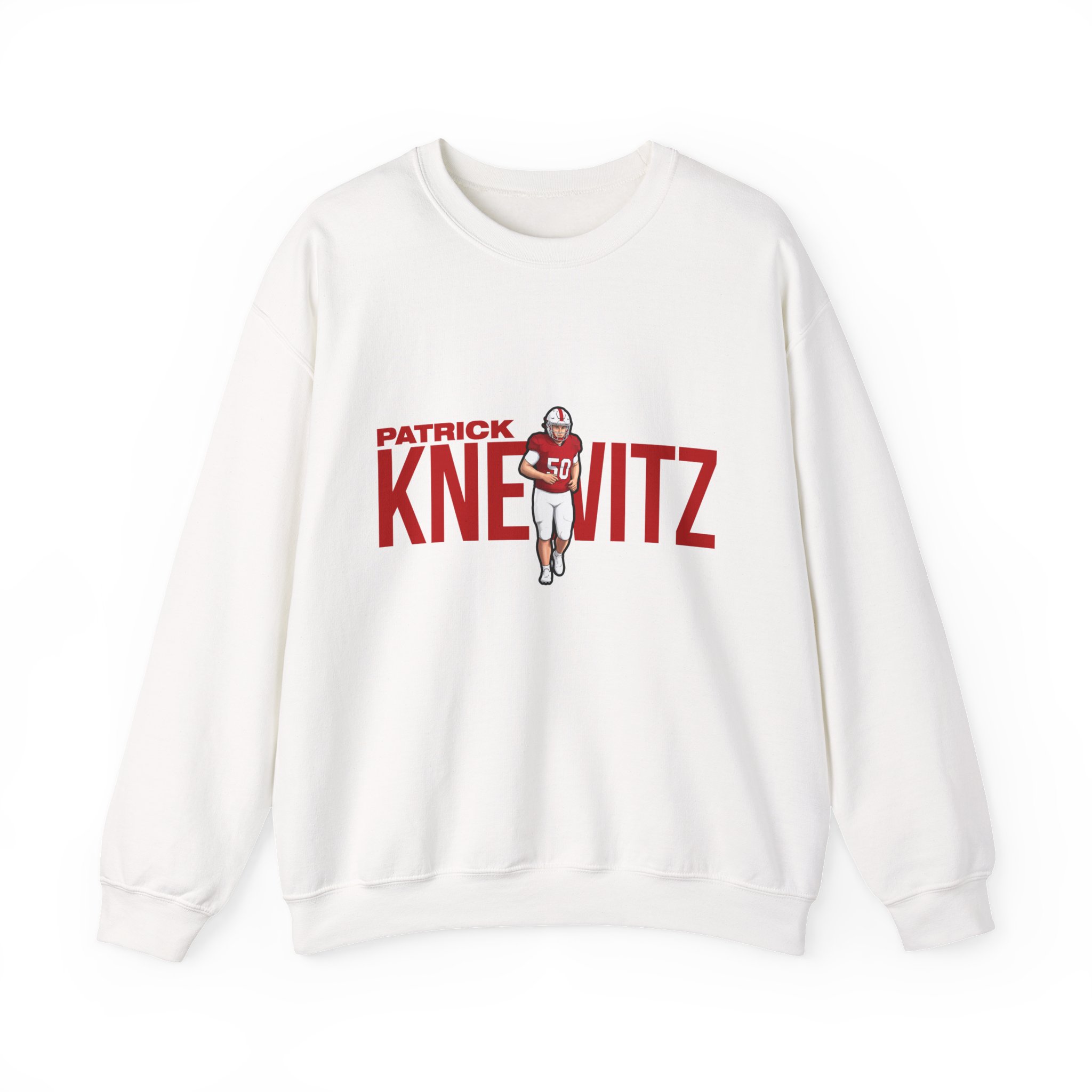 Crewneck Sweatshirt — character_player_name in White