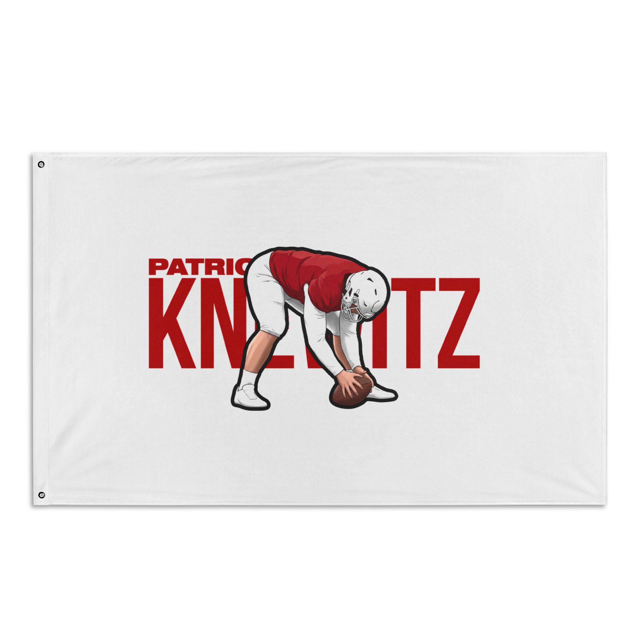 Flag (35 × 56 in) — character_player_name in Classic