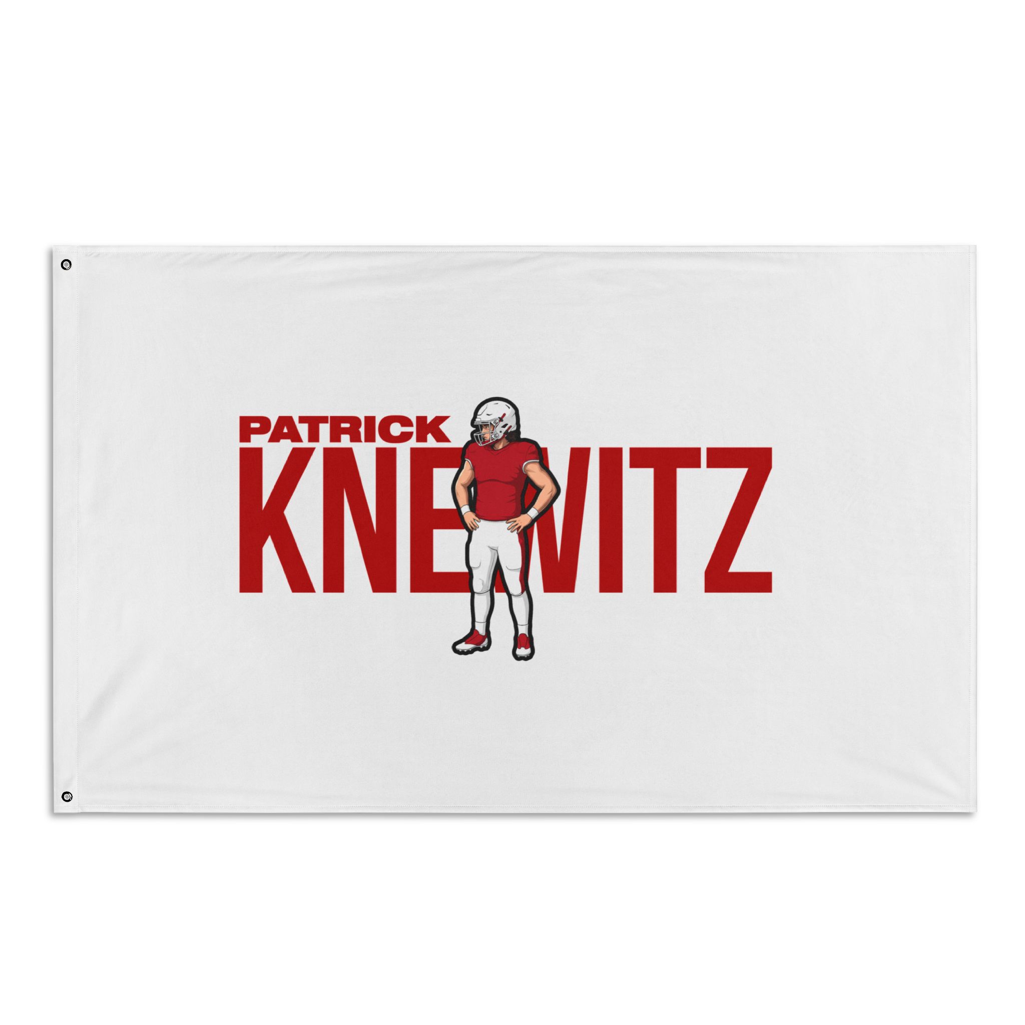 Flag (35 × 56 in) — character_player_name in Classic