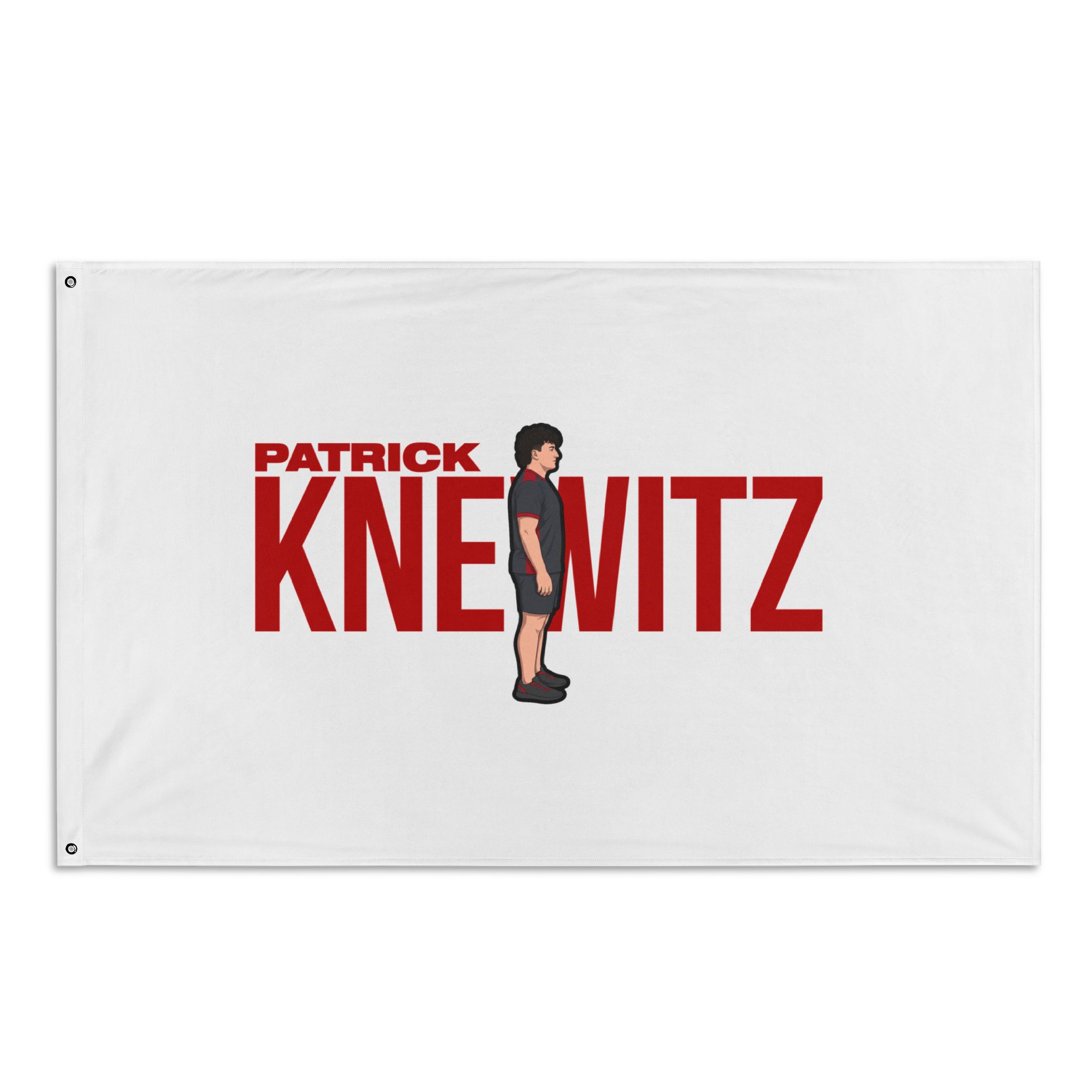 Flag (35 × 56 in) — character_player_name in Classic