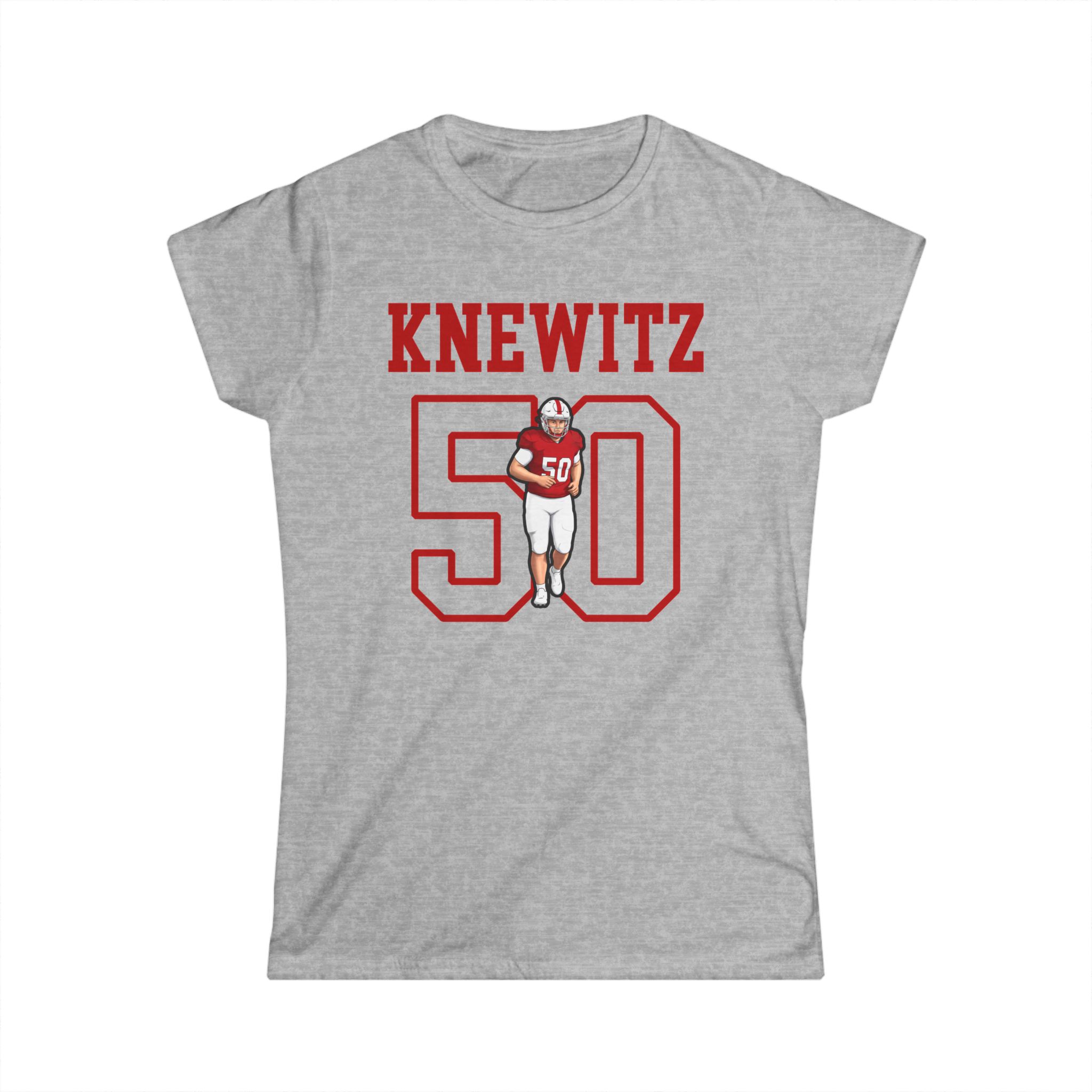 Women's Softstyle Tee — character_shirsey in Grey