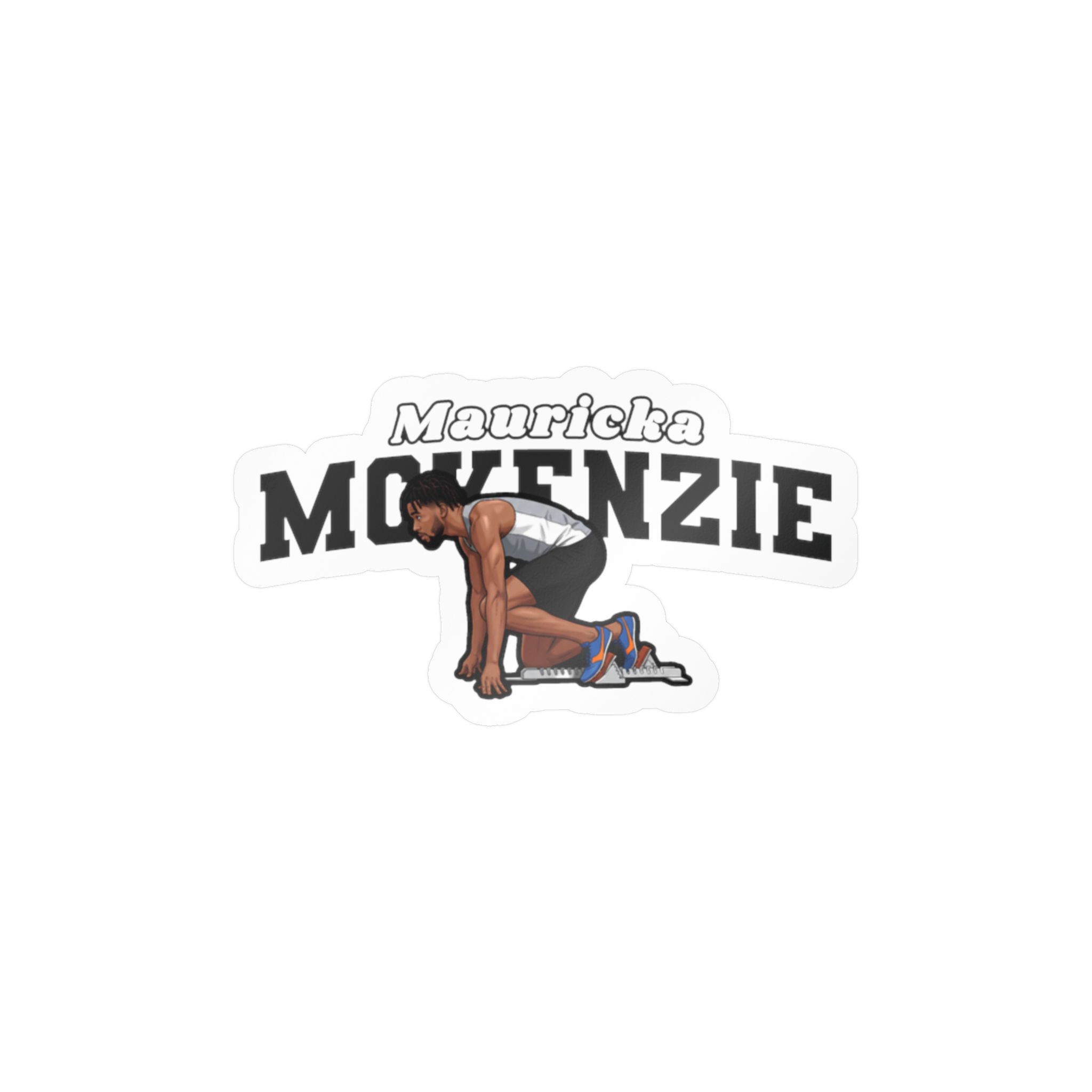 Vinyl Sticker — character_name_arch in Classic