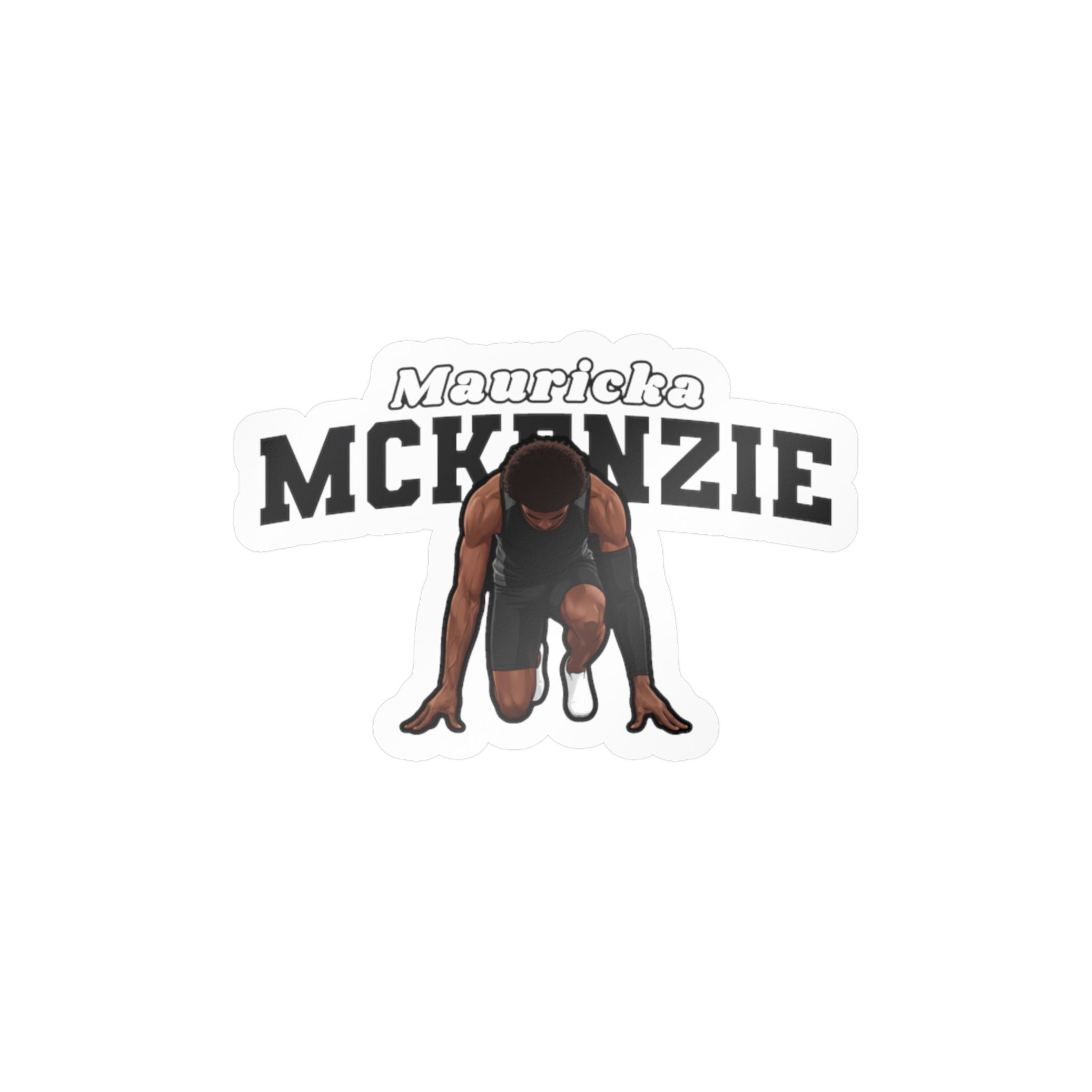Vinyl Sticker — character_name_arch in Classic