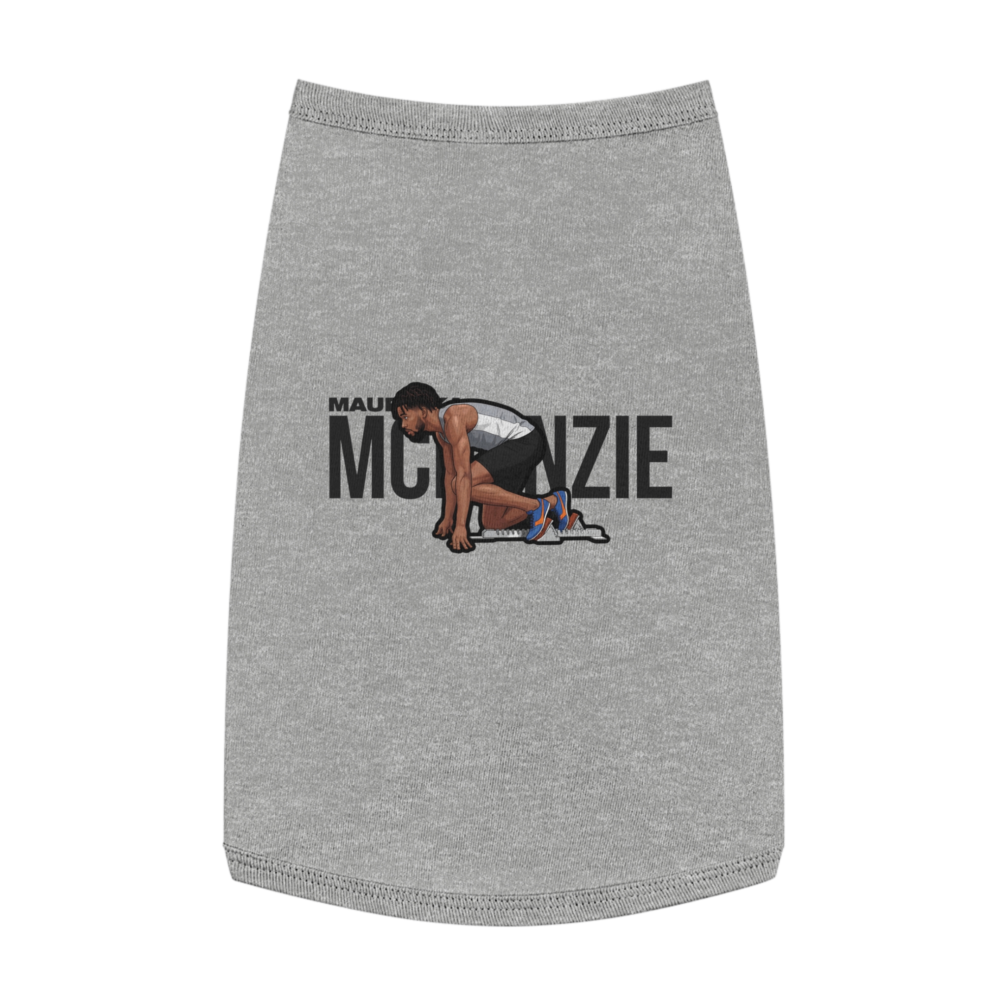 Pet Tank Top — character_player_name in White