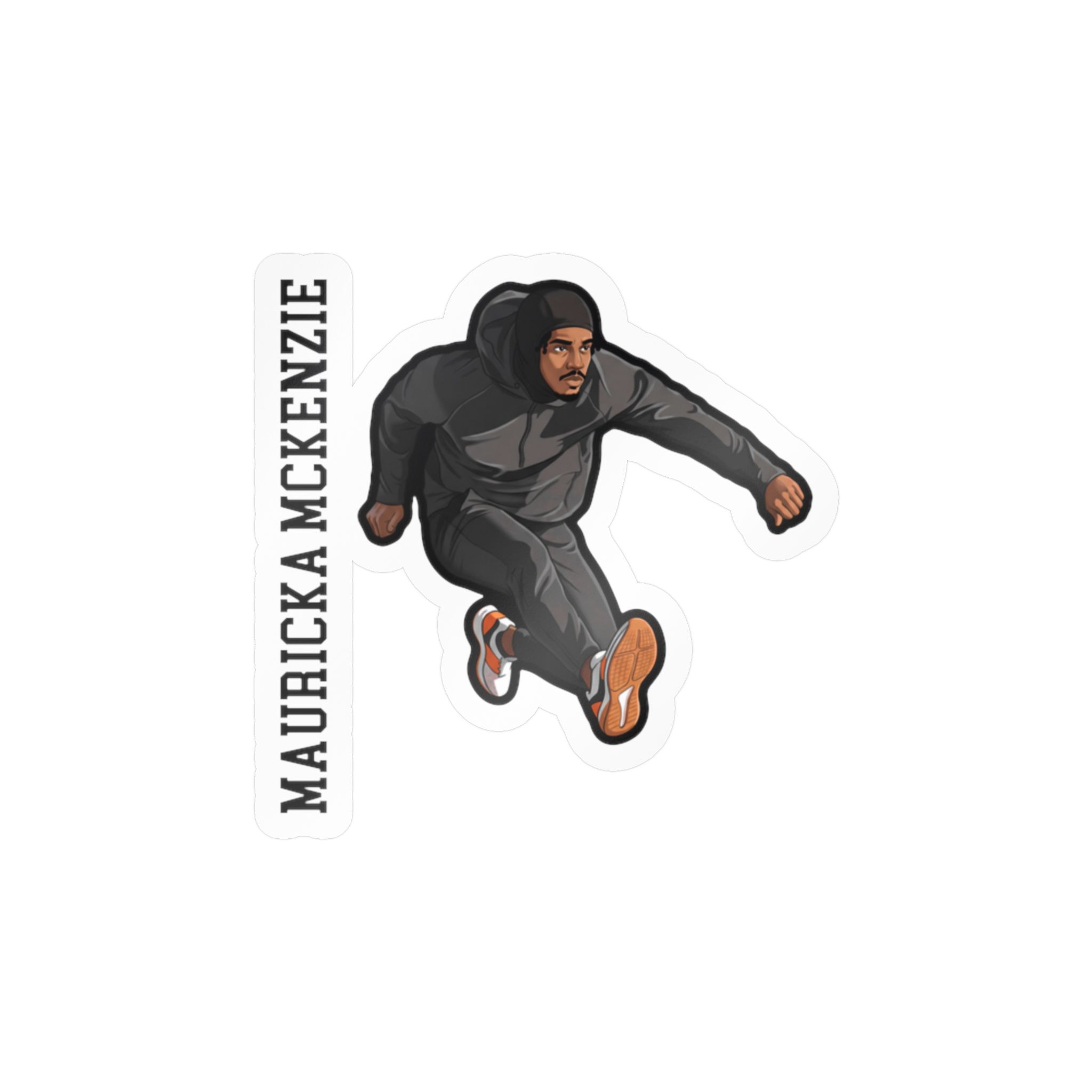 Vinyl Sticker — character_name_vertical in Classic