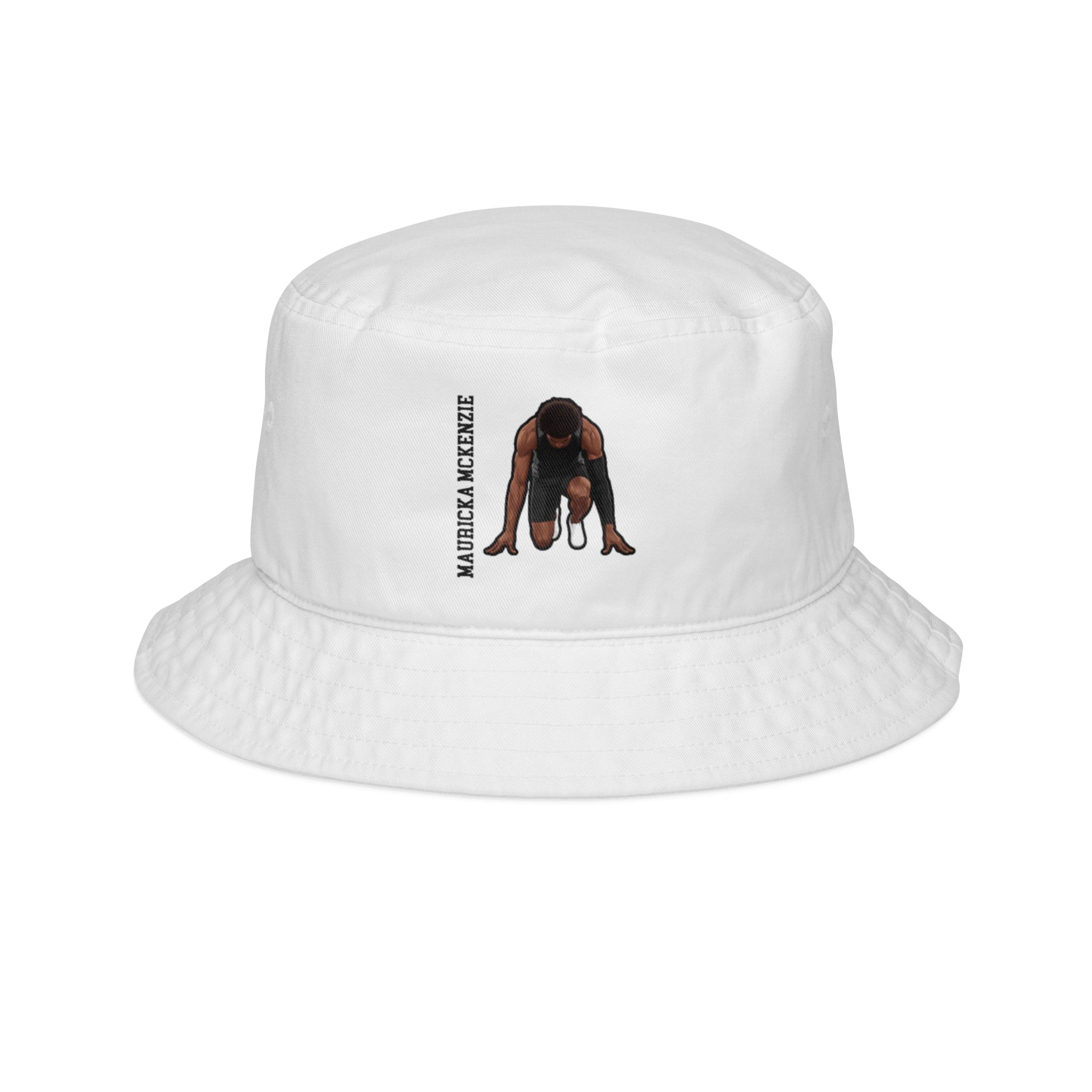 Bucket Hat — character_name_vertical in White