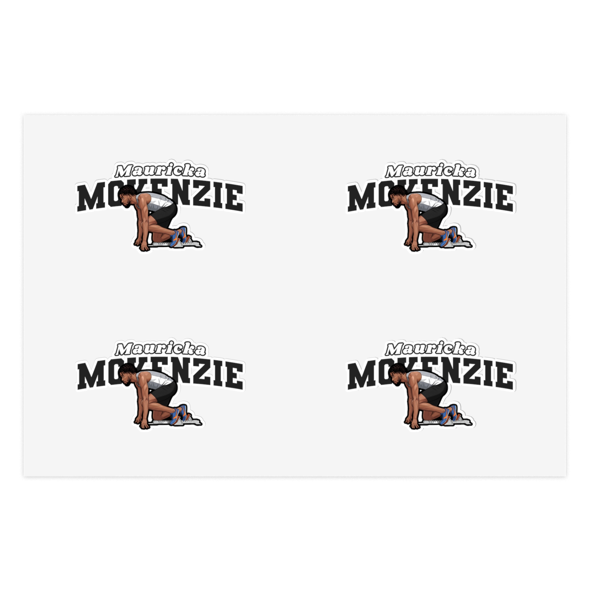 Sticker Sheet — character_name_arch in Classic