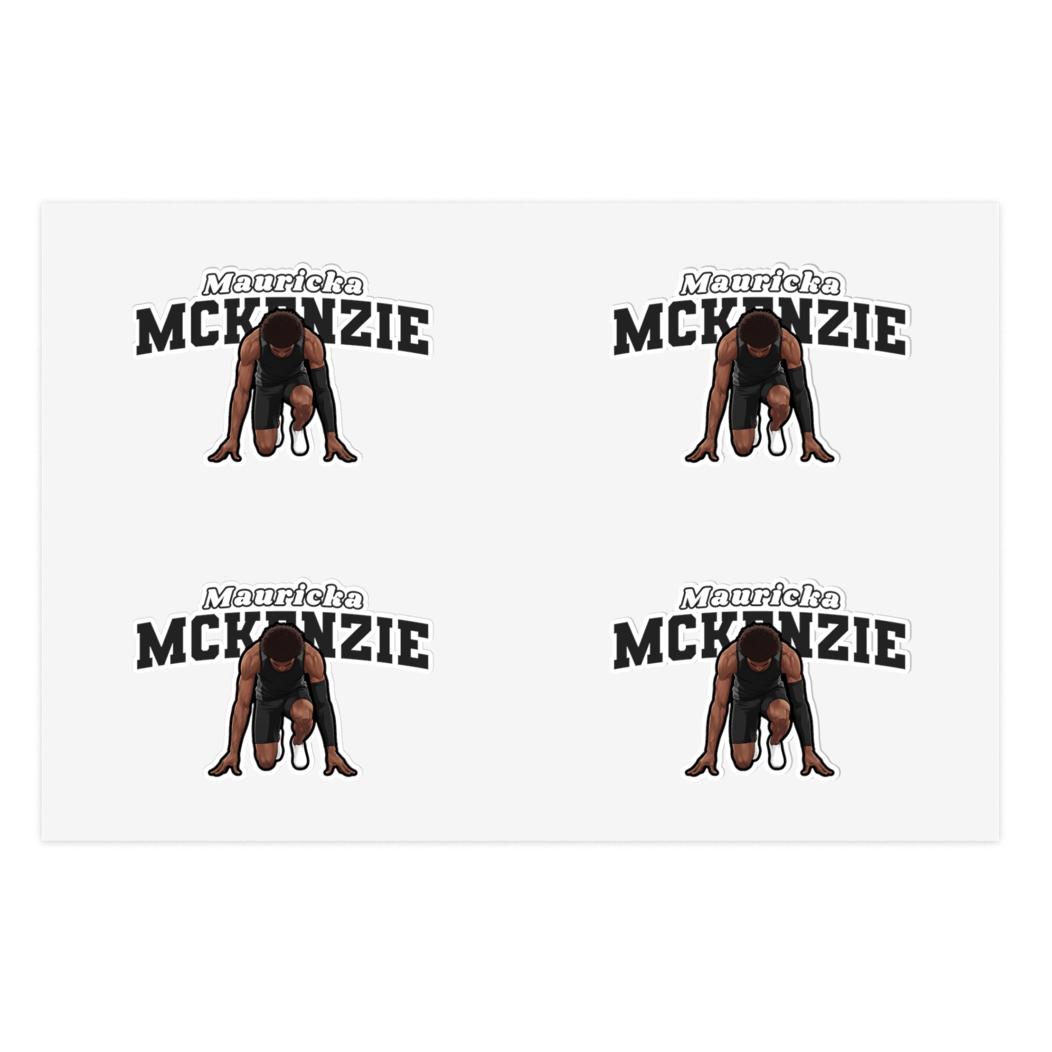 Sticker Sheet — character_name_arch in Classic
