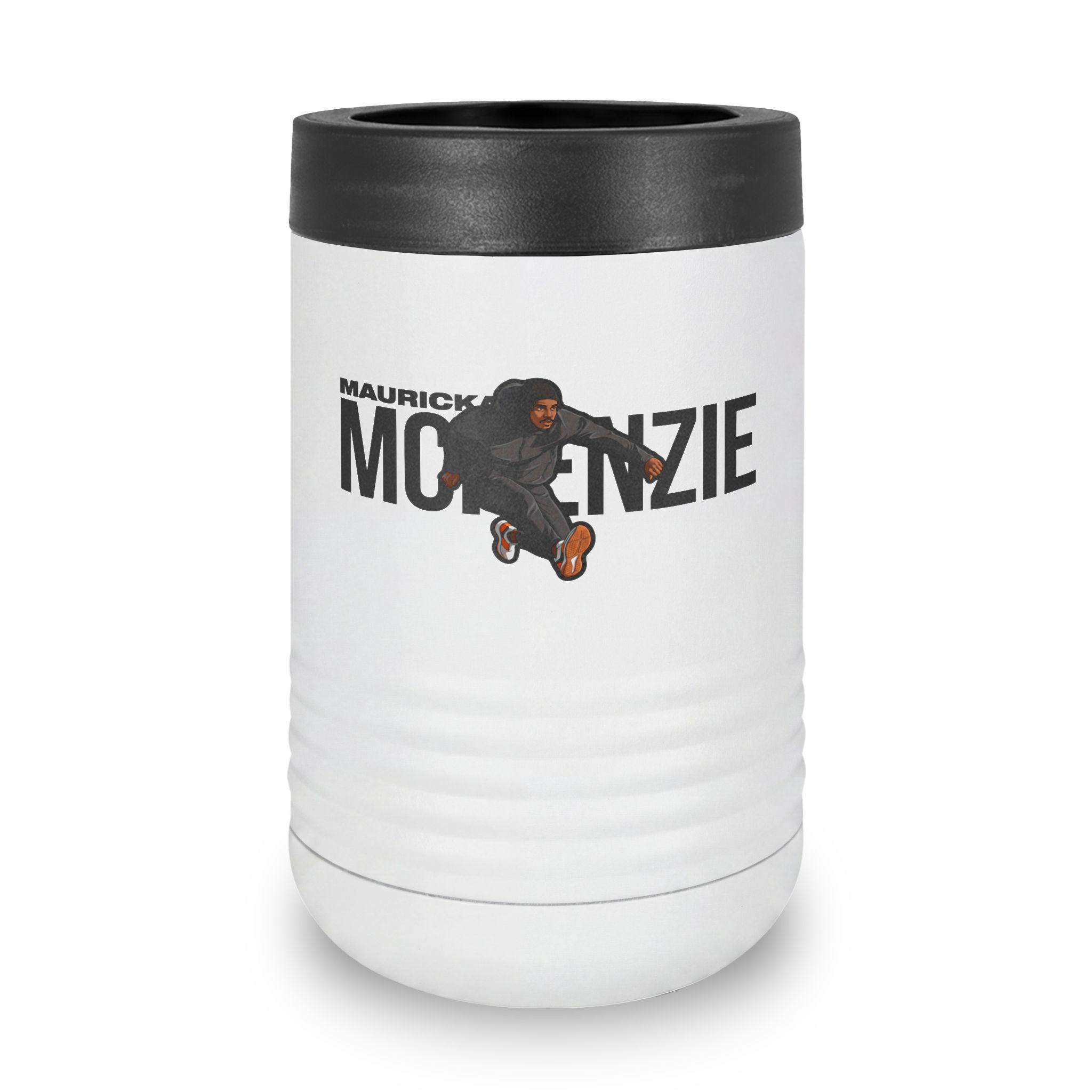 Stainless Can Cooler — character_player_name in White