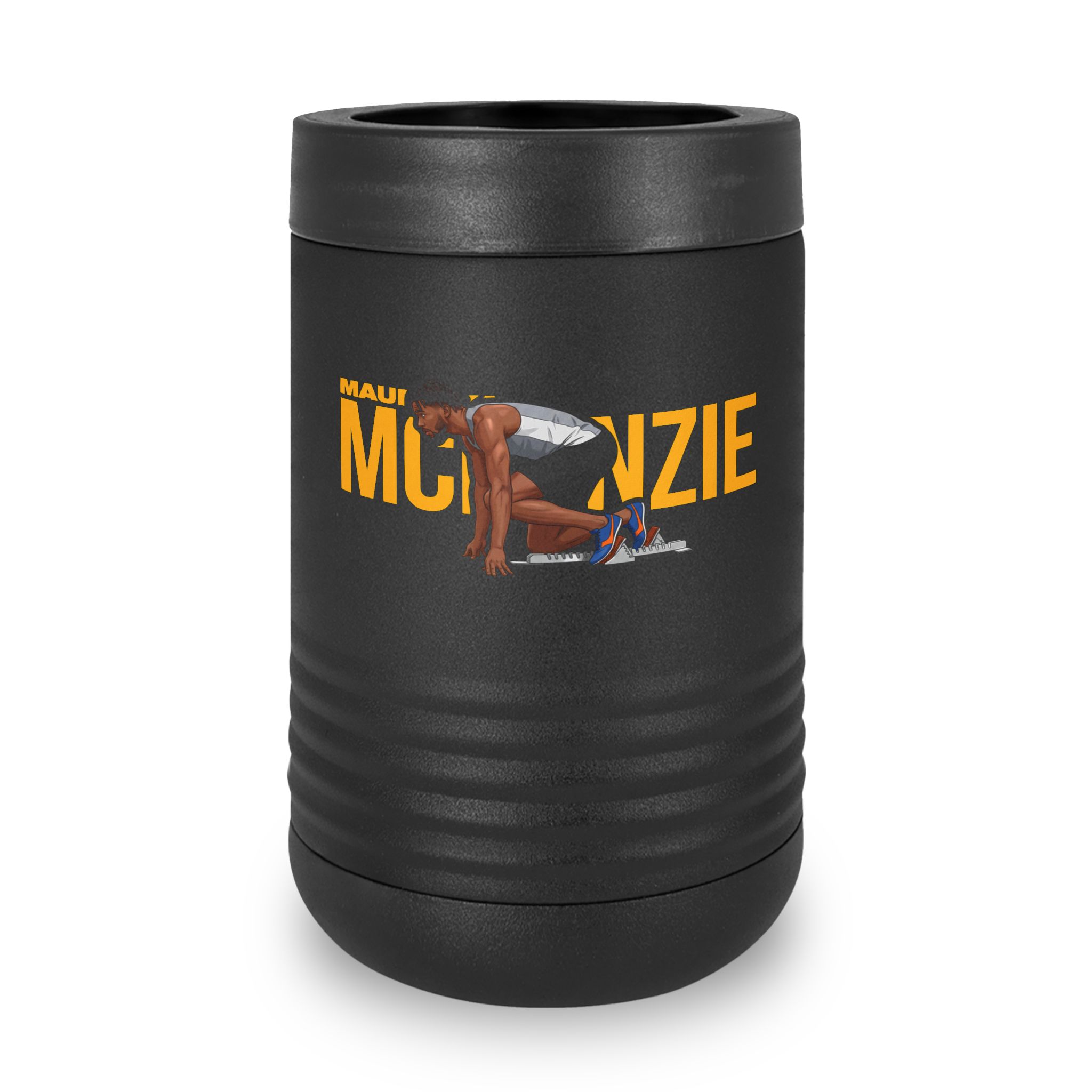 Stainless Can Cooler — character_player_name in Black