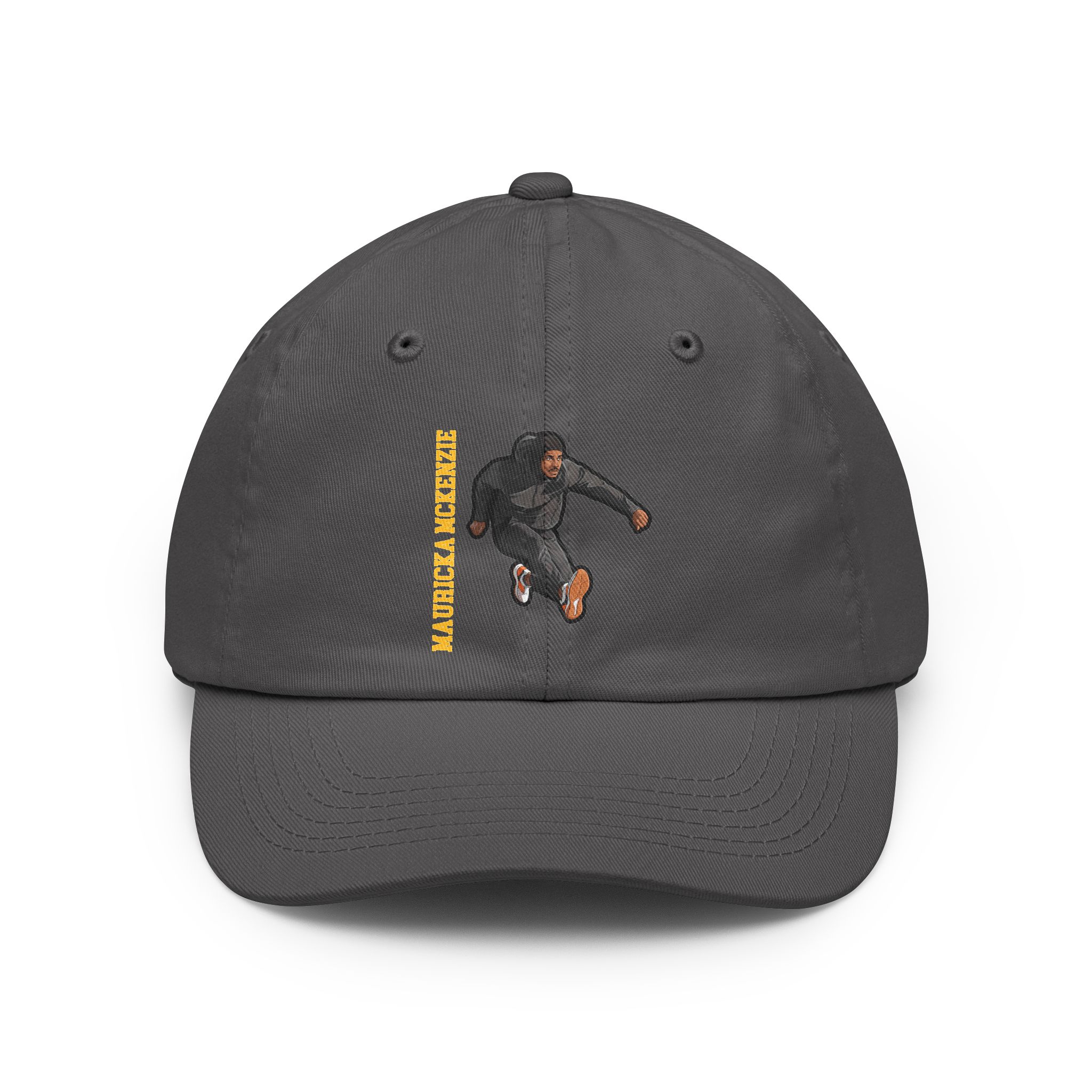 Classic Cap — character_name_vertical in Grey