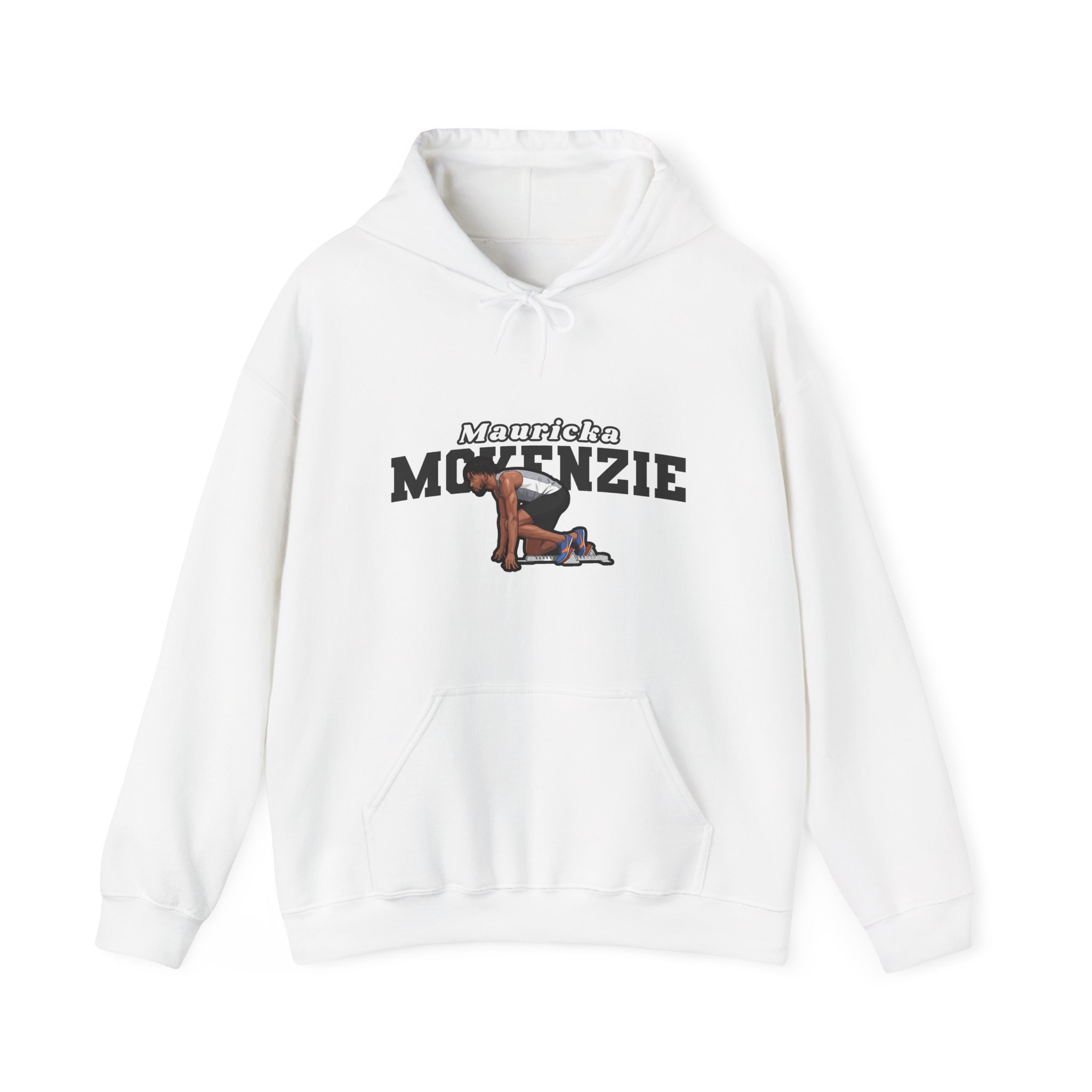 Hoodie — character_name_arch in White