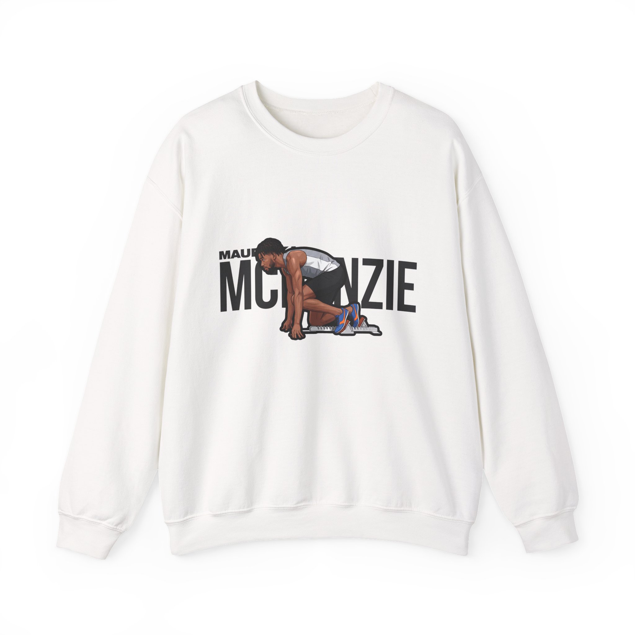 Crewneck Sweatshirt — character_player_name in White