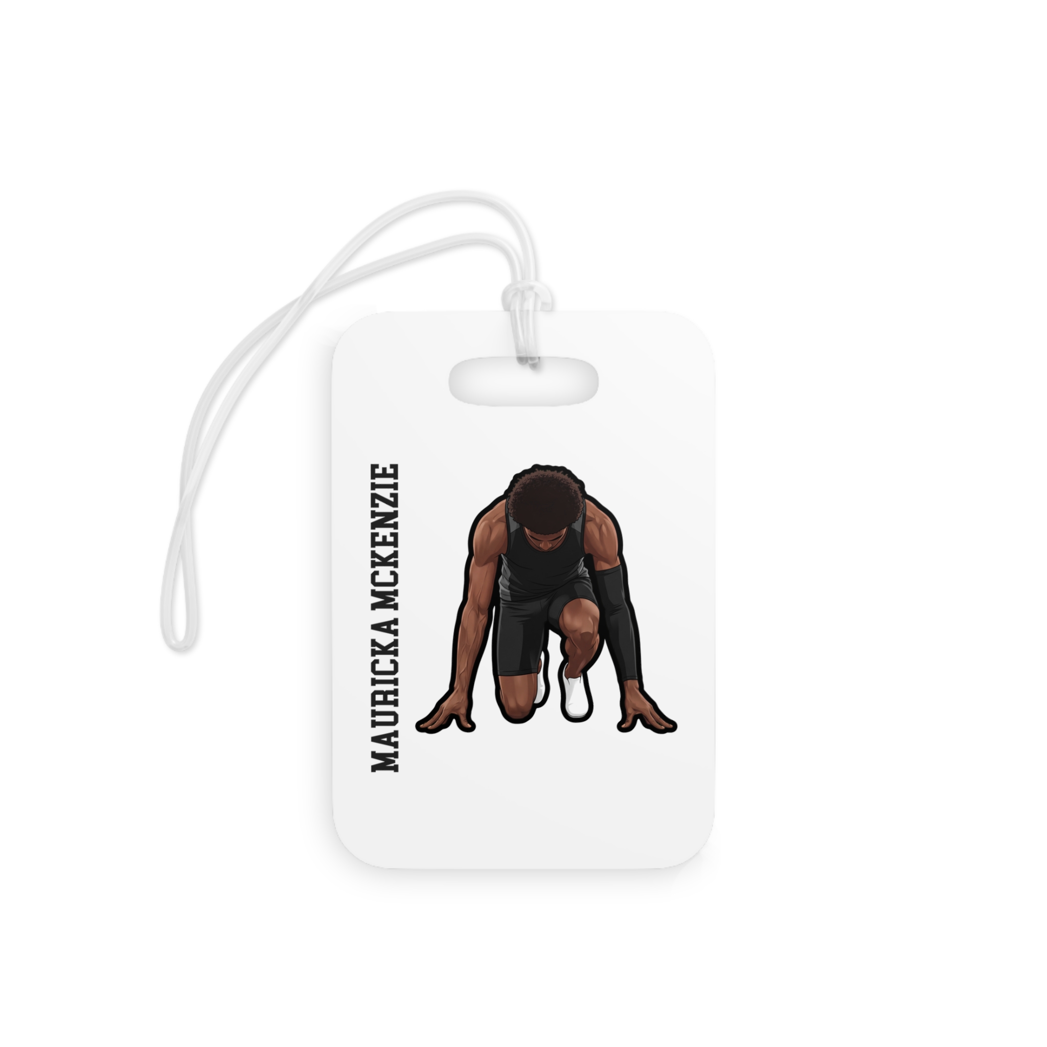 Bag Tag — character_name_vertical in Classic