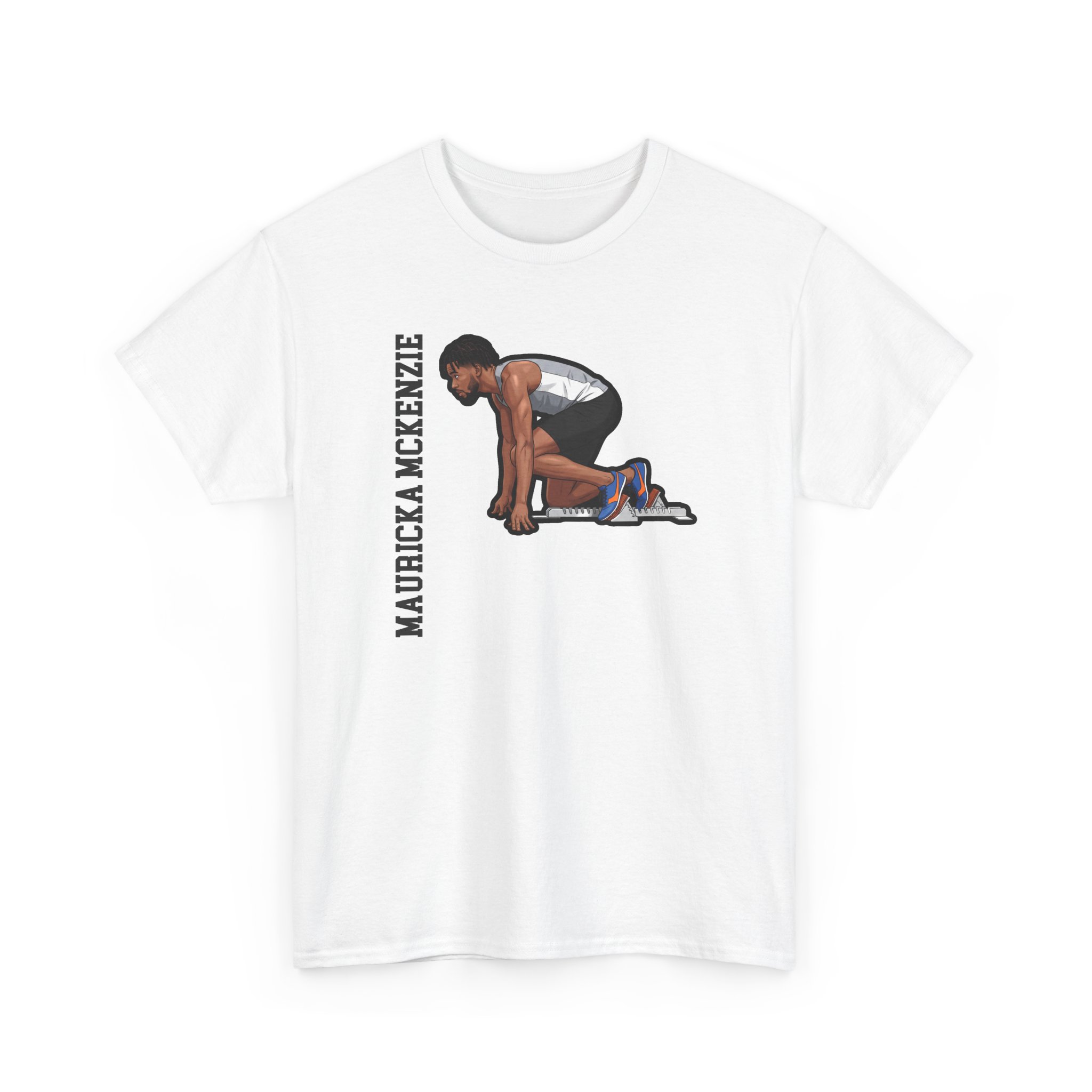 Tee — character_name_vertical in White