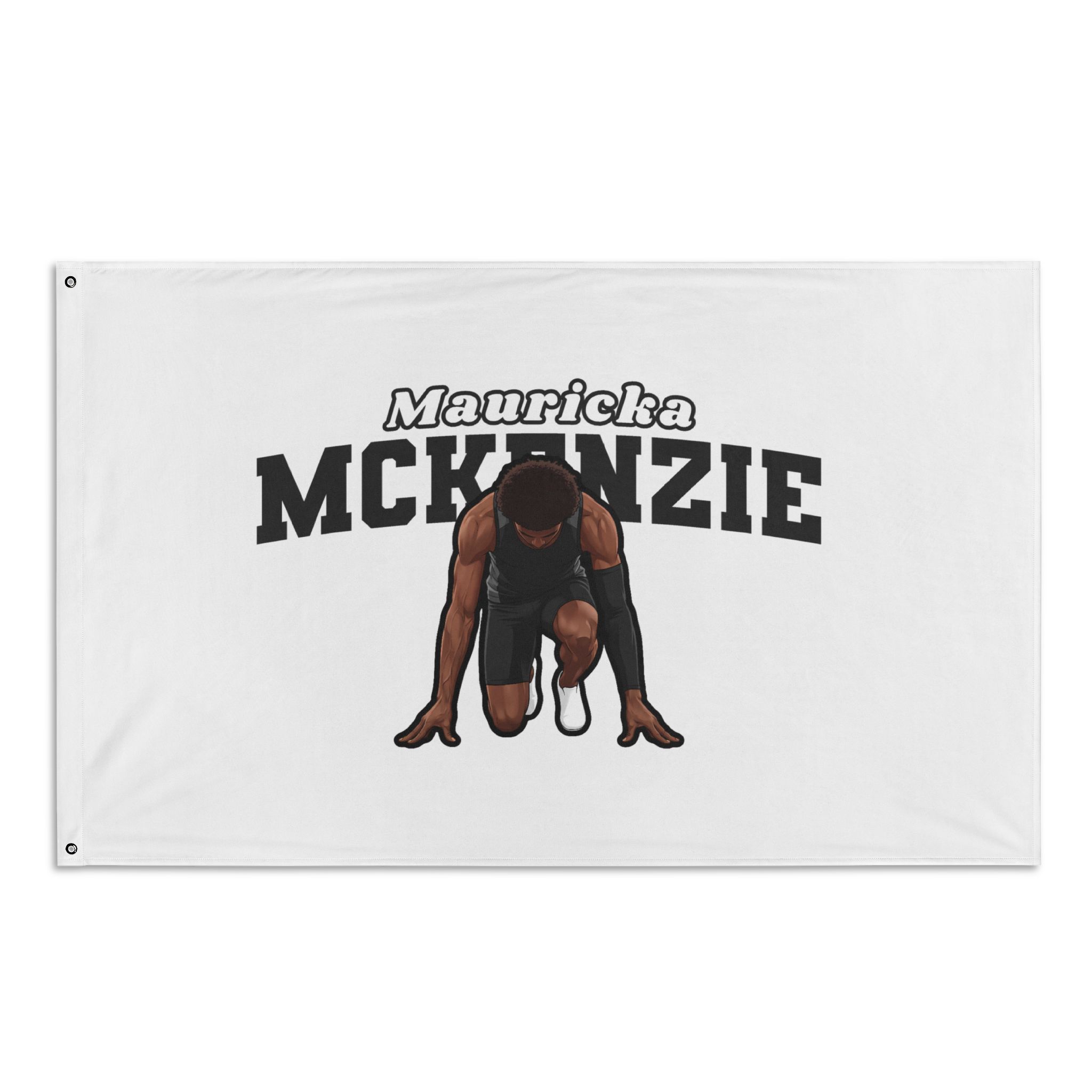 Flag (35 × 56 in) — character_name_arch in Classic