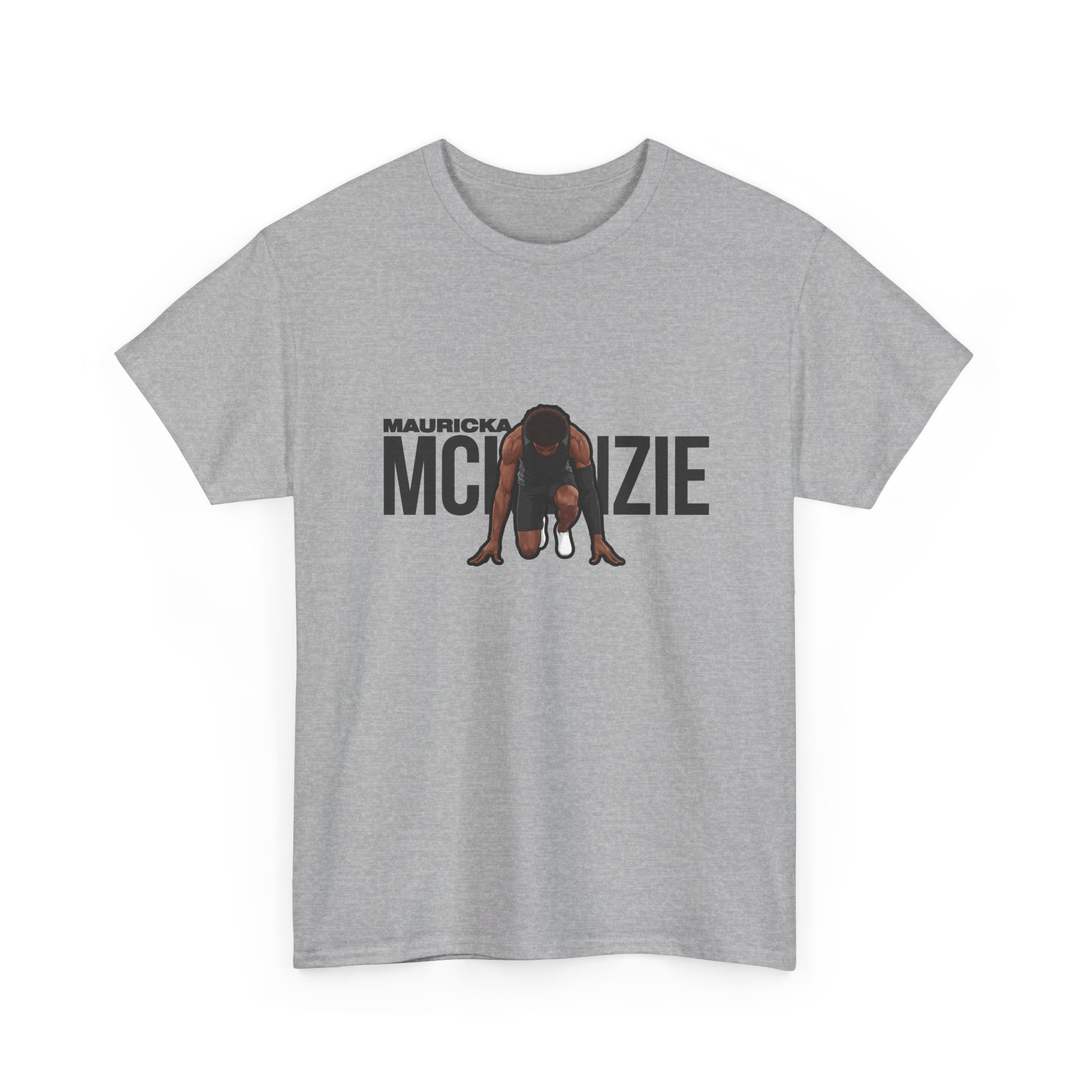 Tee — character_player_name in Grey