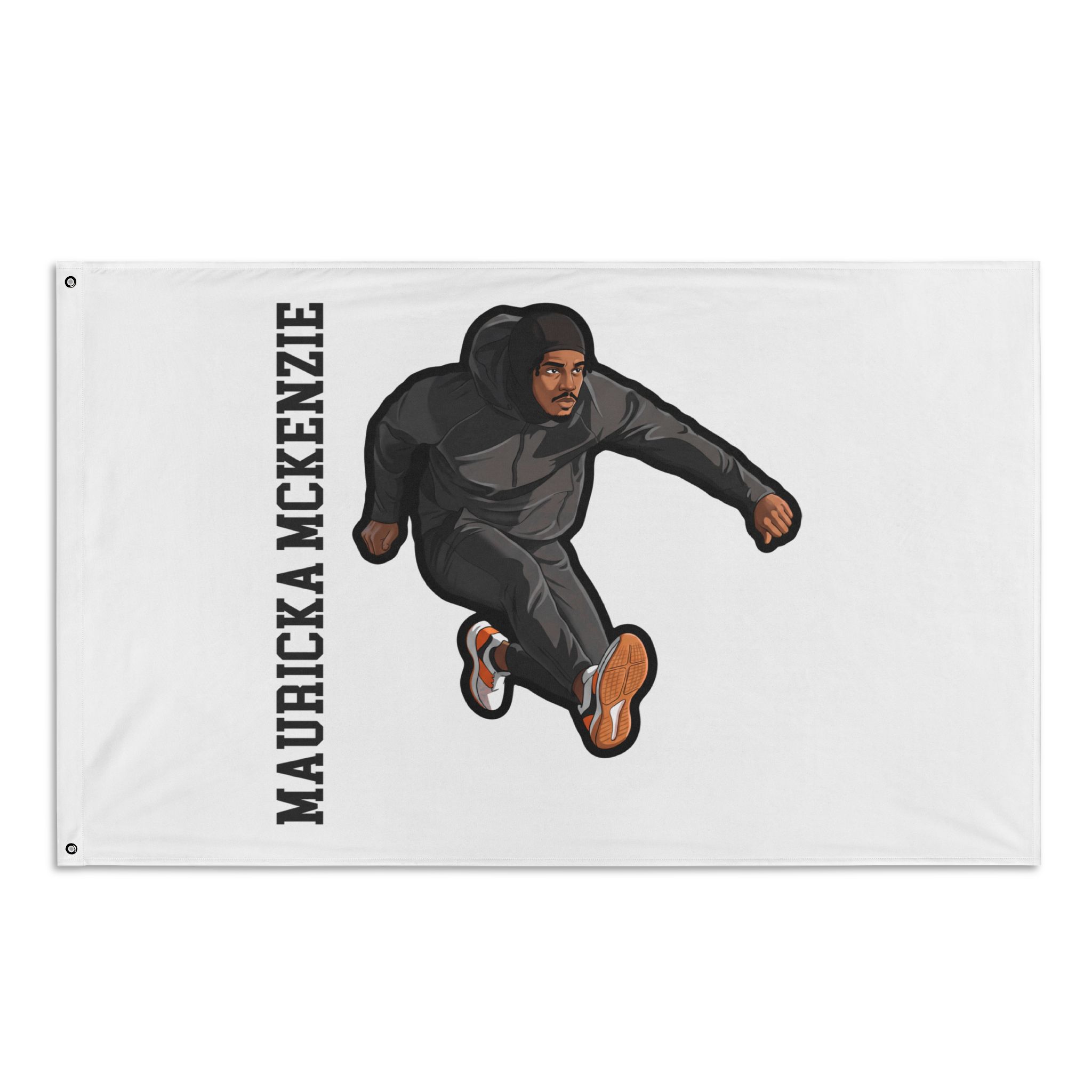 Flag (35 × 56 in) — character_name_vertical in Classic
