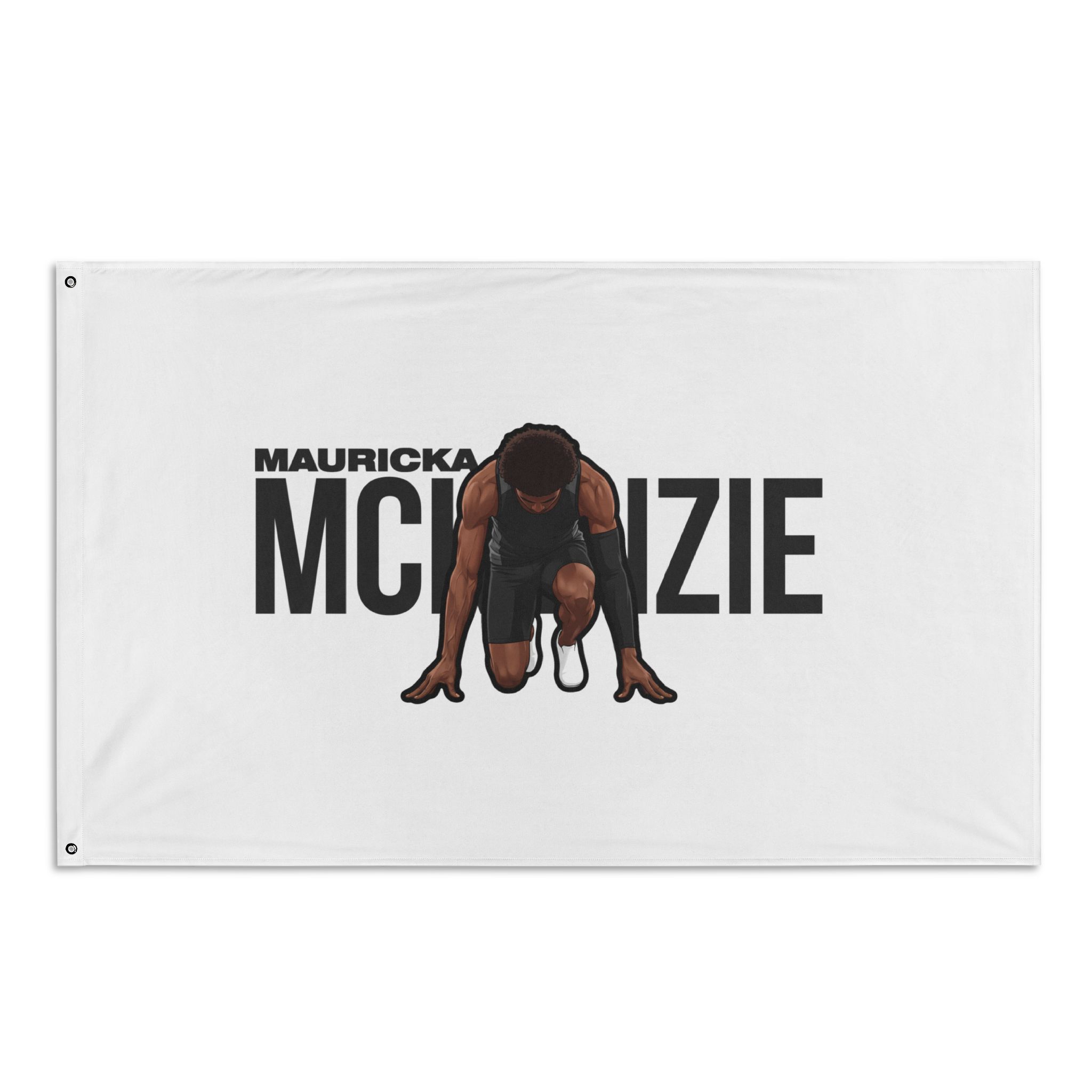 Flag (35 × 56 in) — character_player_name in Classic