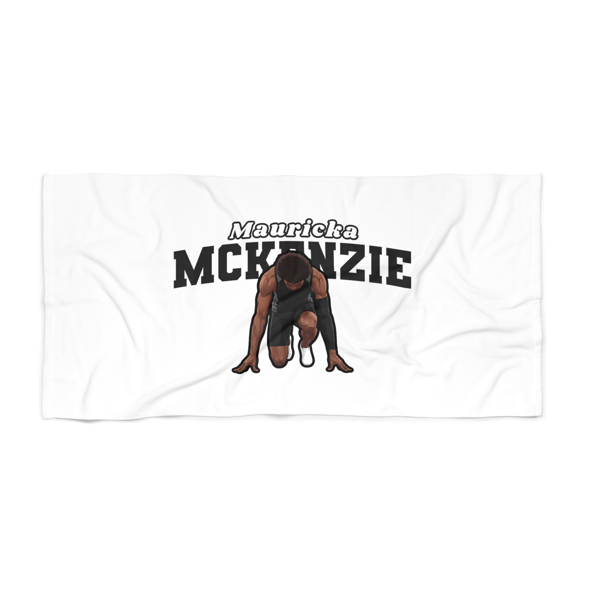 Beach Towel — character_name_arch in Classic