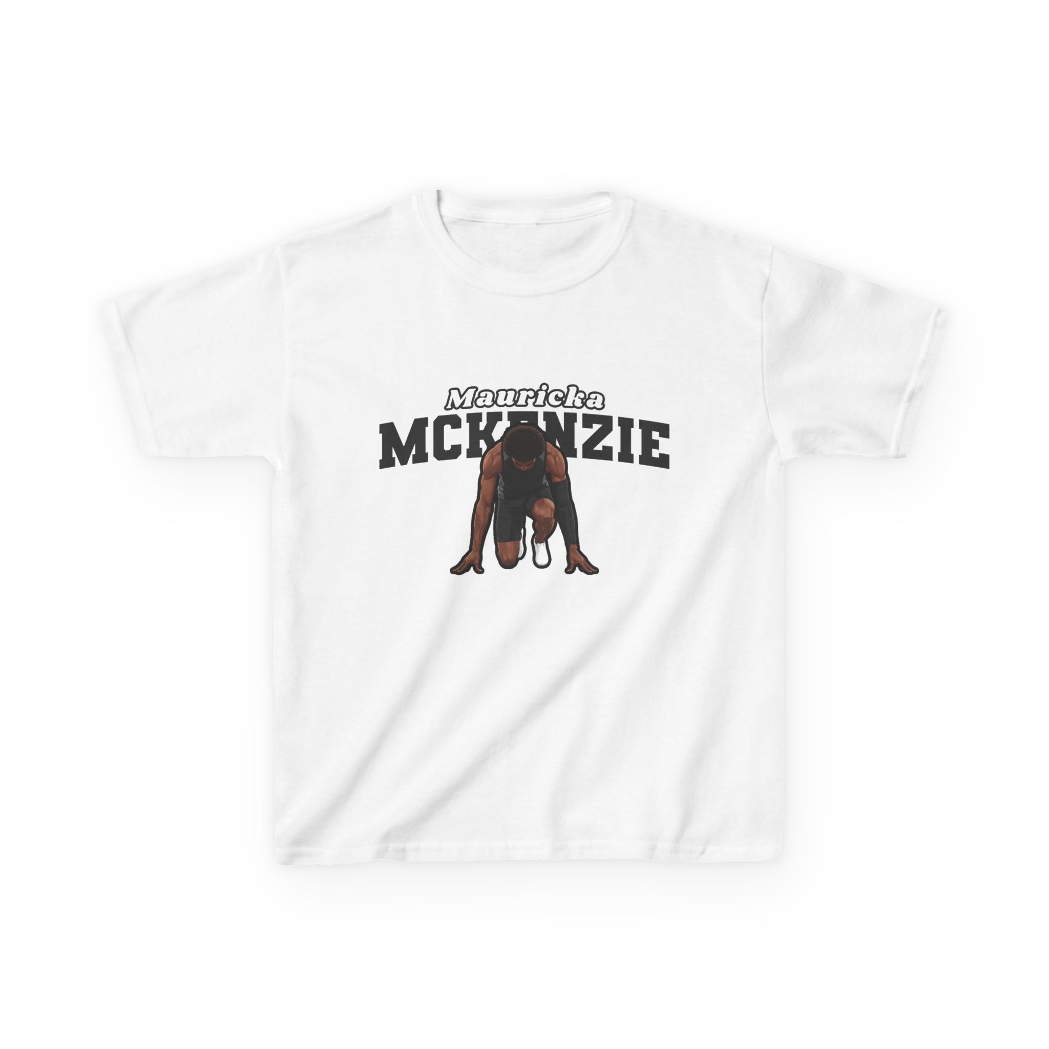 Youth Tee — character_name_arch in White