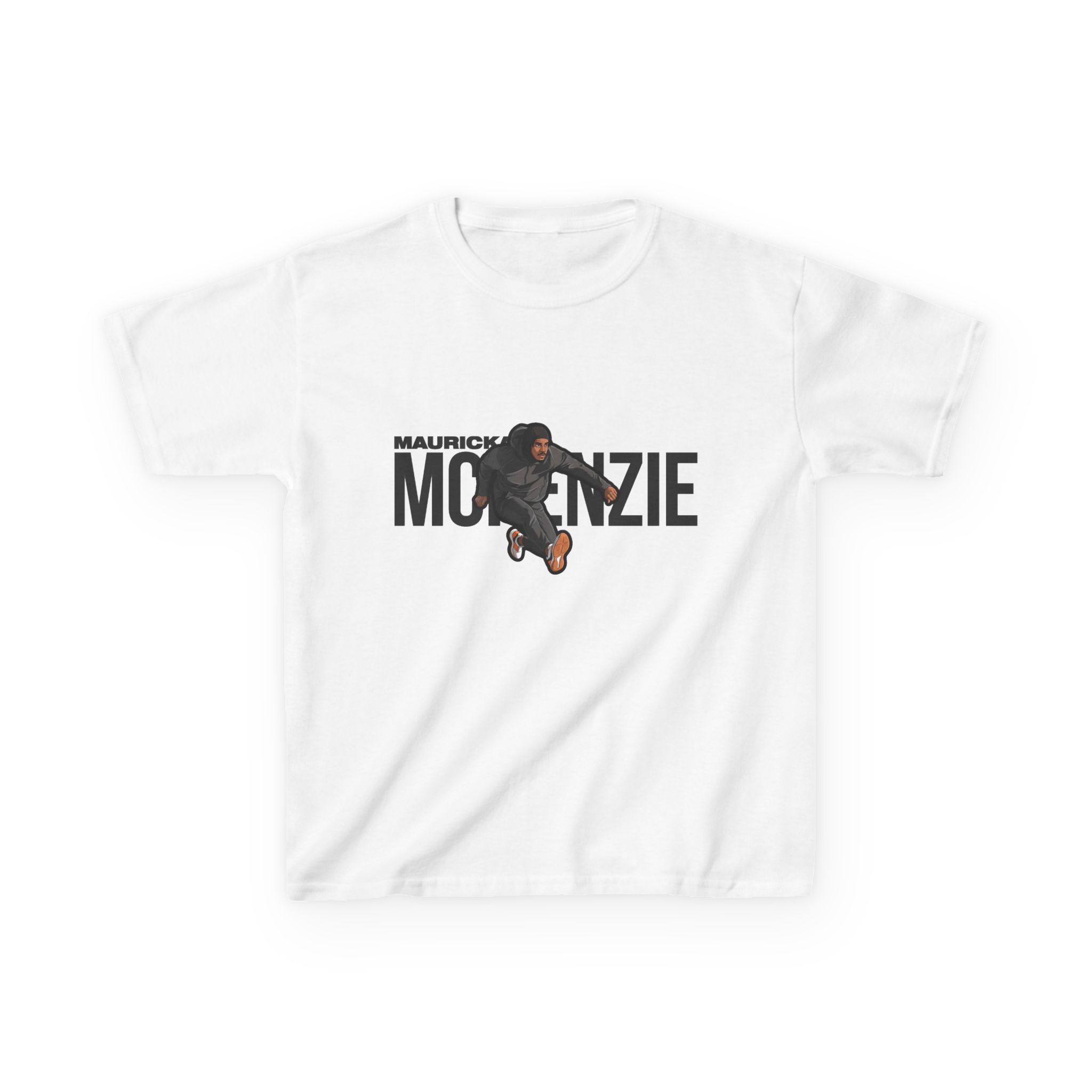 Youth Tee — character_player_name in White