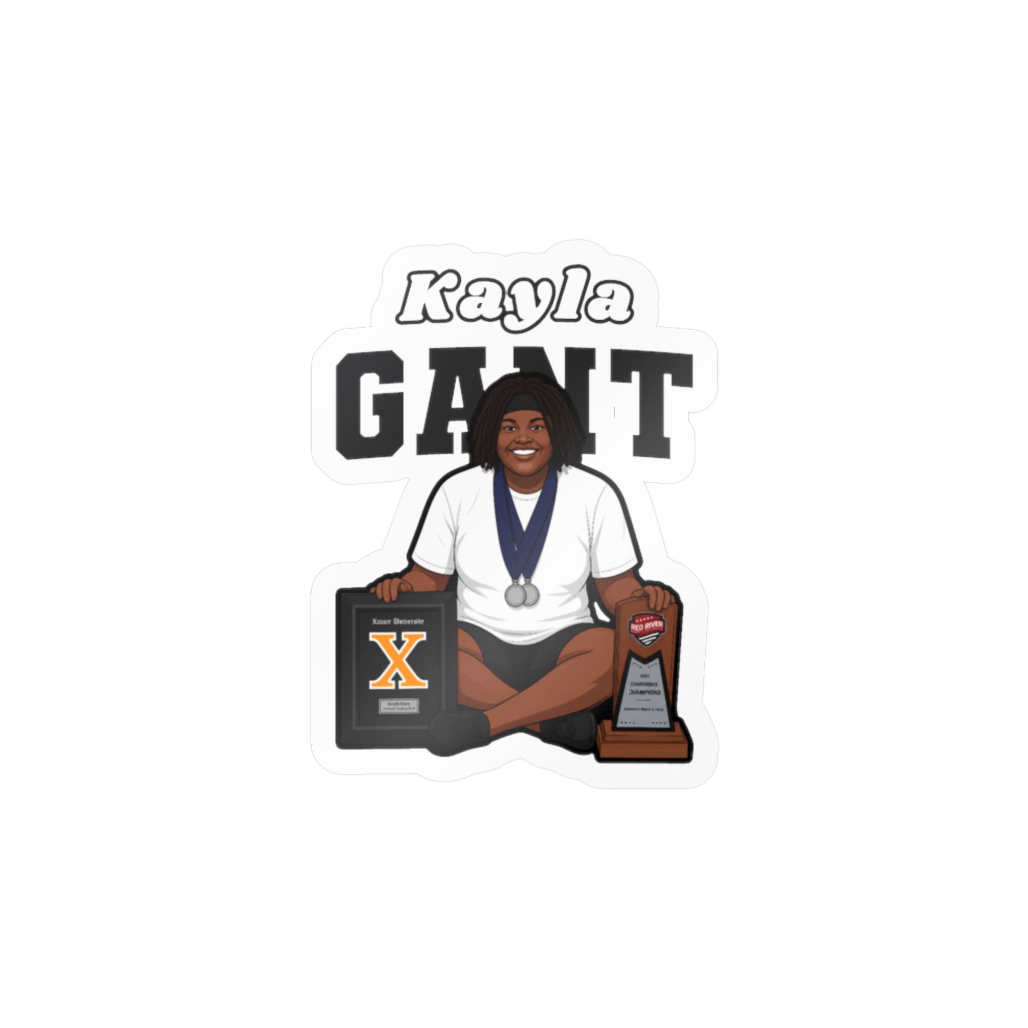 Vinyl Sticker — character_name_arch in Classic