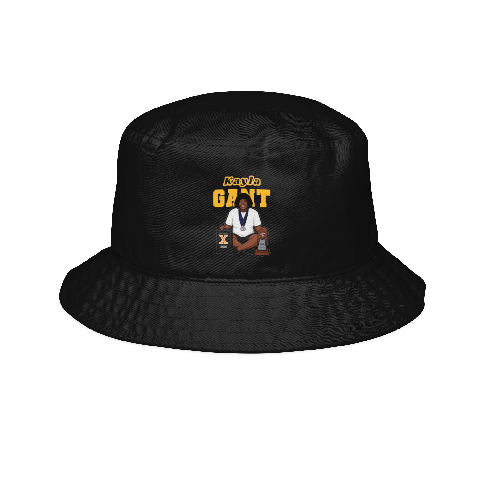 Bucket Hat — character_name_arch in Black