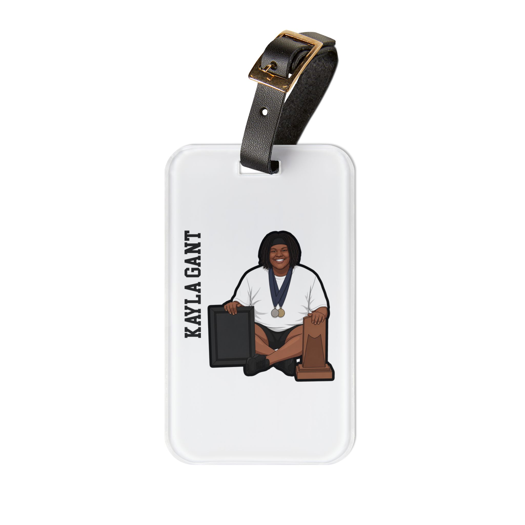 Luggage Tag — character_name_vertical in Classic