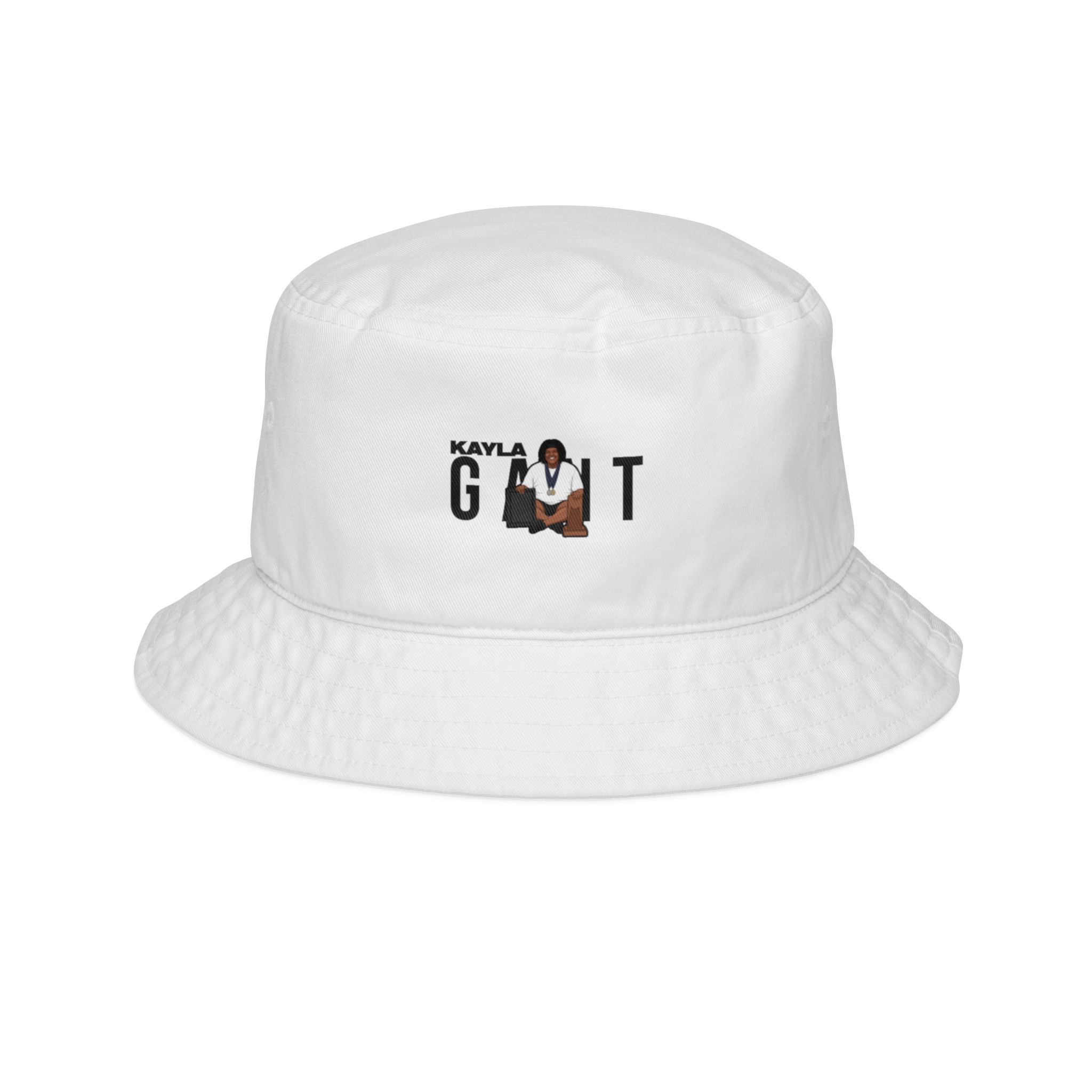Bucket Hat — character_player_name in White