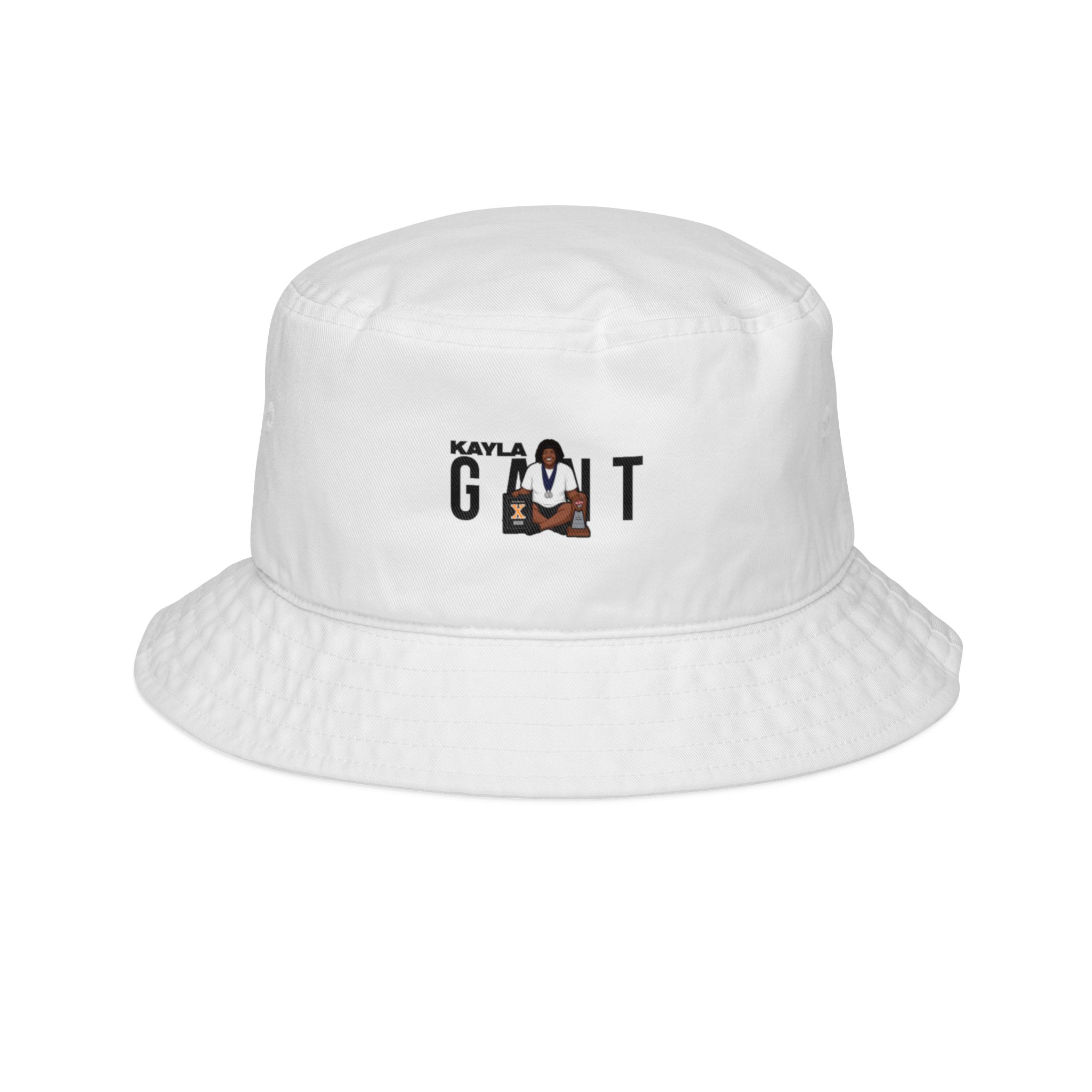 Bucket Hat — character_player_name in White