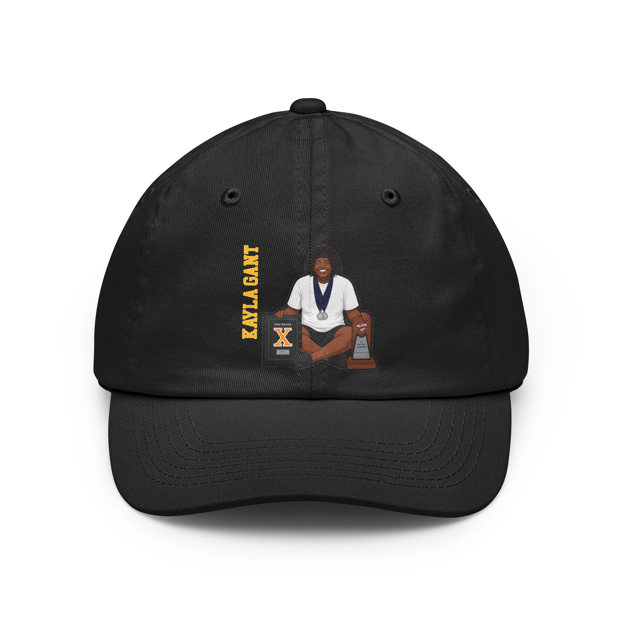 Classic Cap — character_name_vertical in Black