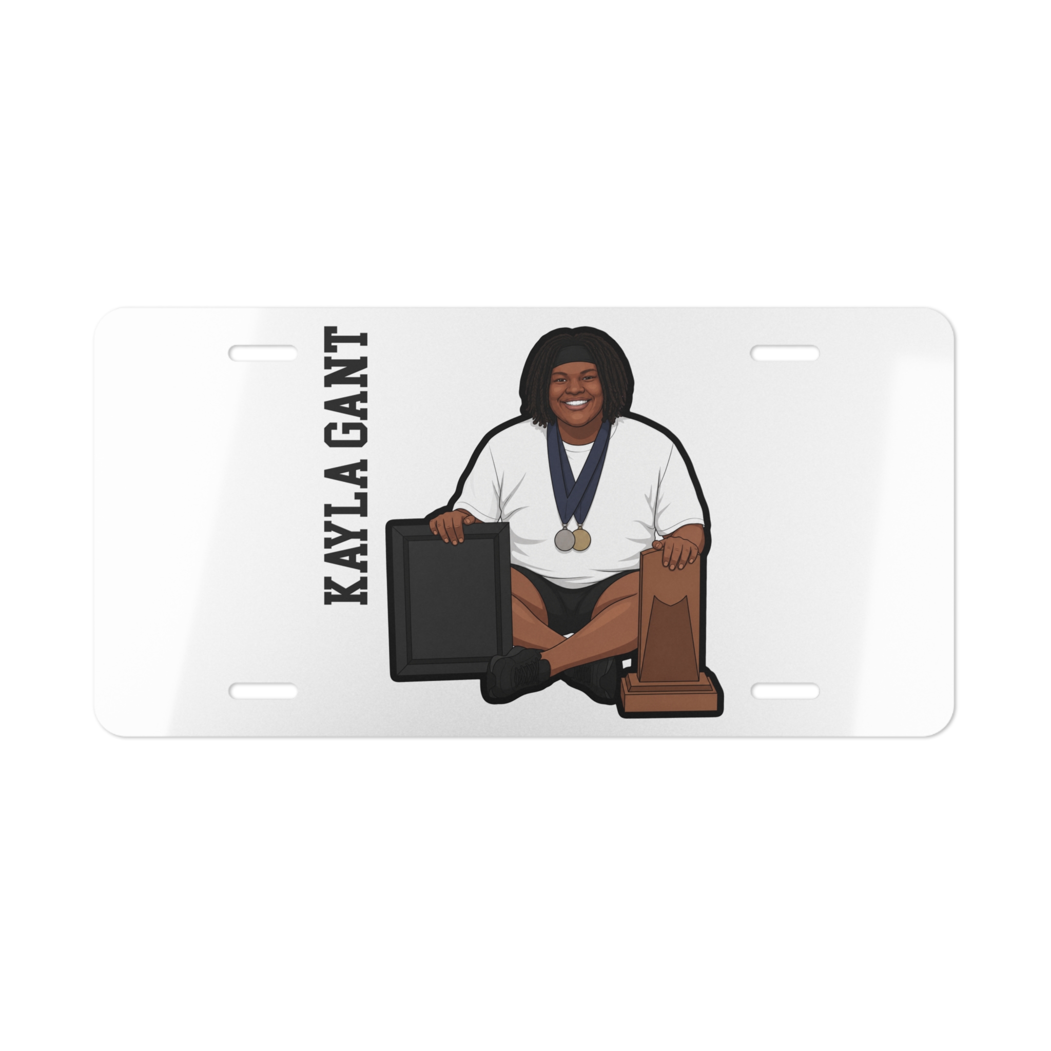 License Plate — character_name_vertical in Classic