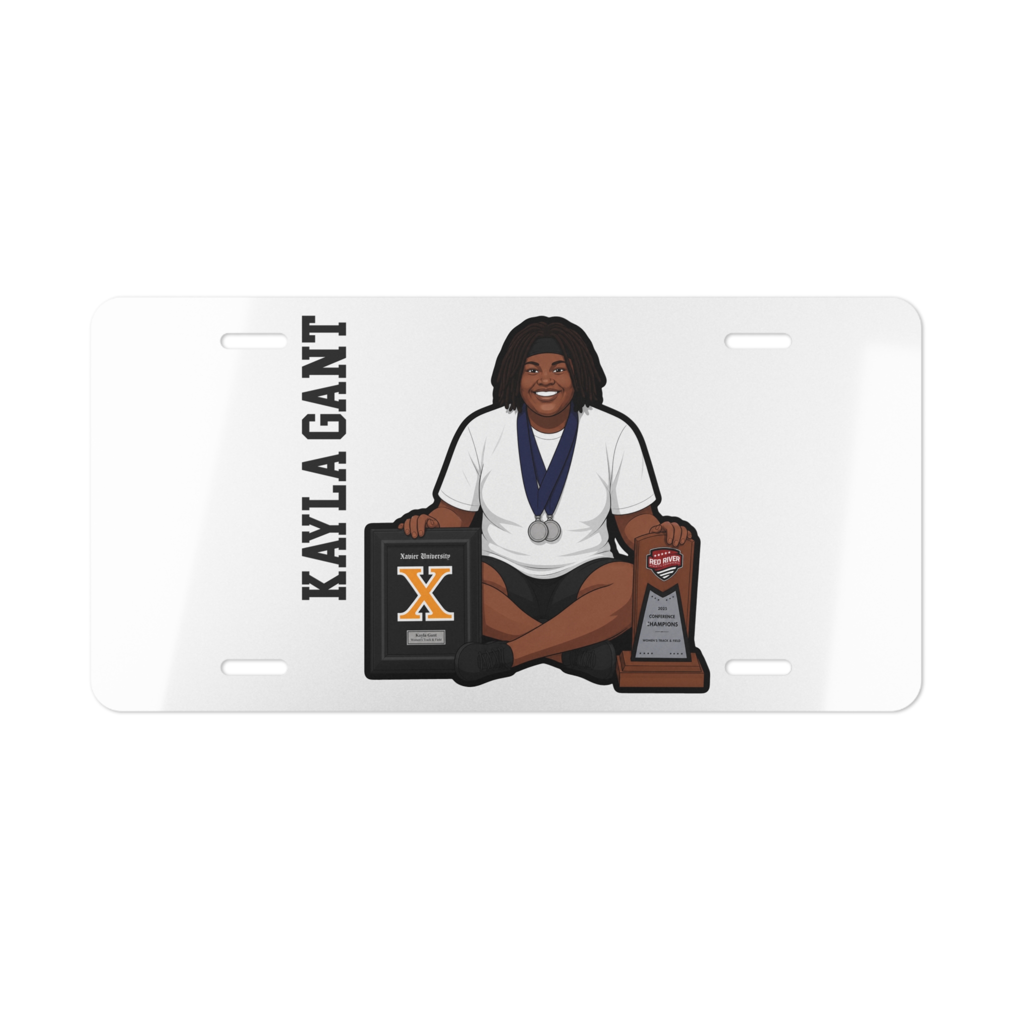 License Plate — character_name_vertical in Classic