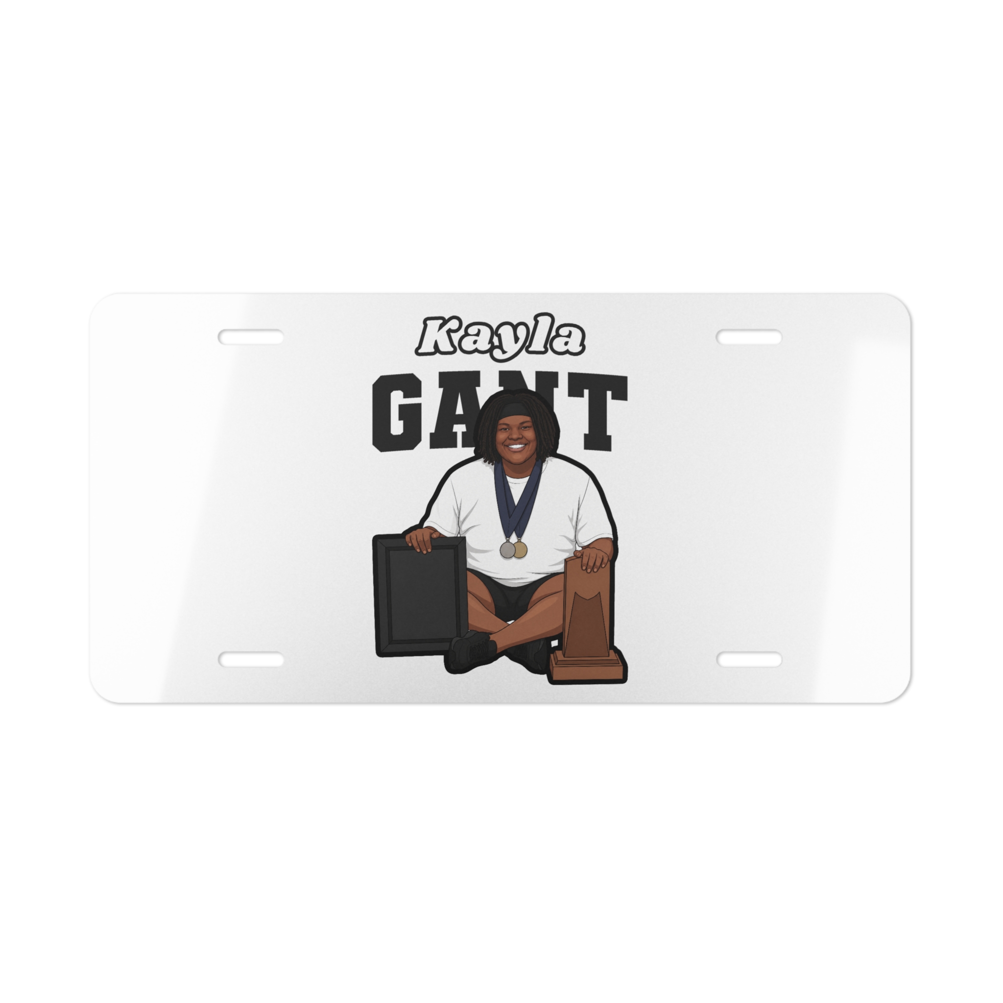 License Plate — character_name_arch in Classic