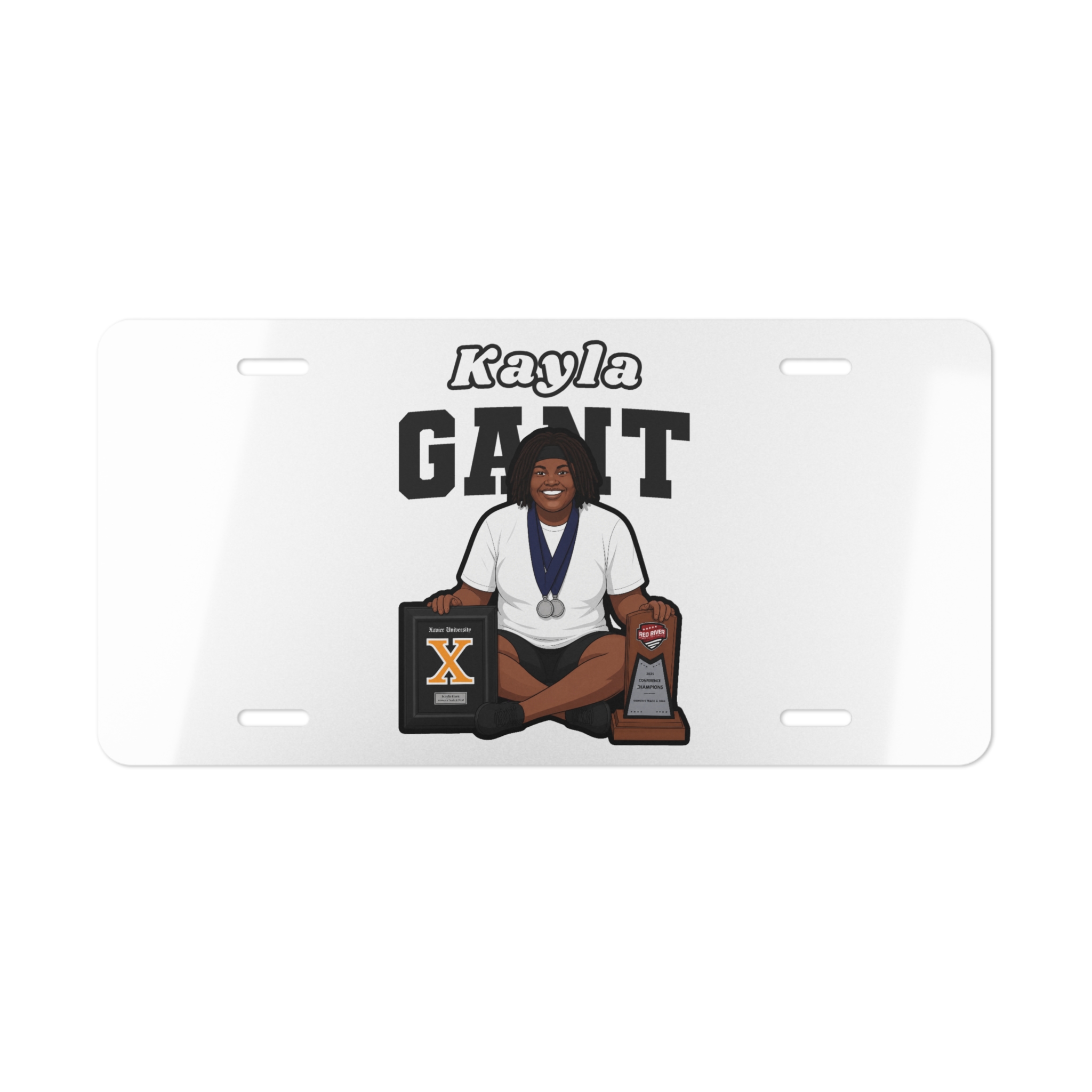 License Plate — character_name_arch in Classic