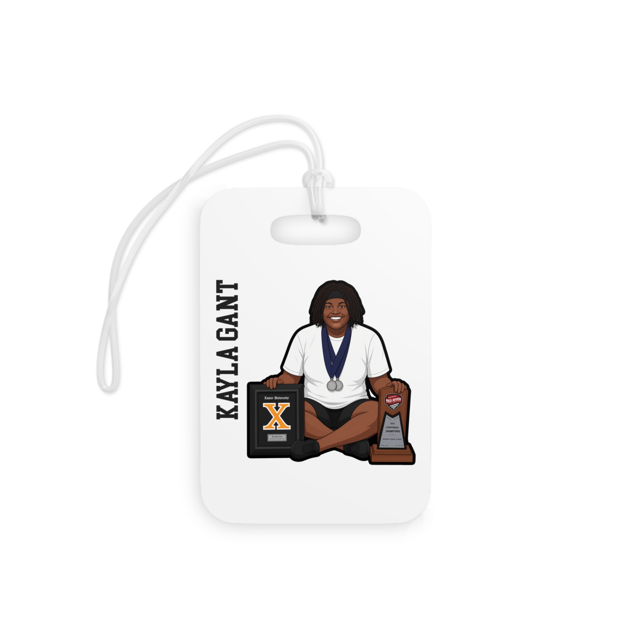 Bag Tag — character_name_vertical in Classic